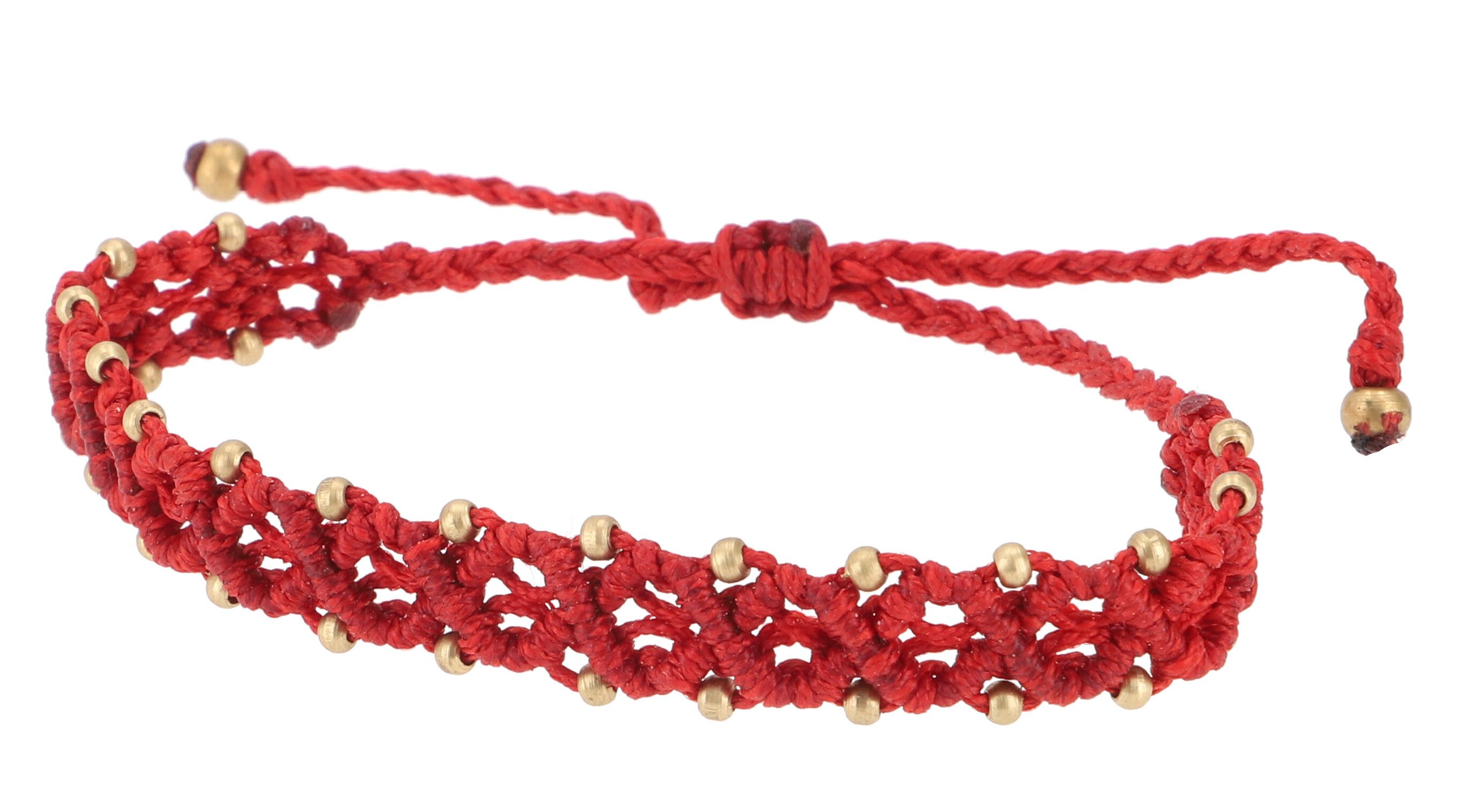 Guru-Shop Armreif Ethno Perlenarmband, Makramee Armband/Fußband -.. günstig online kaufen