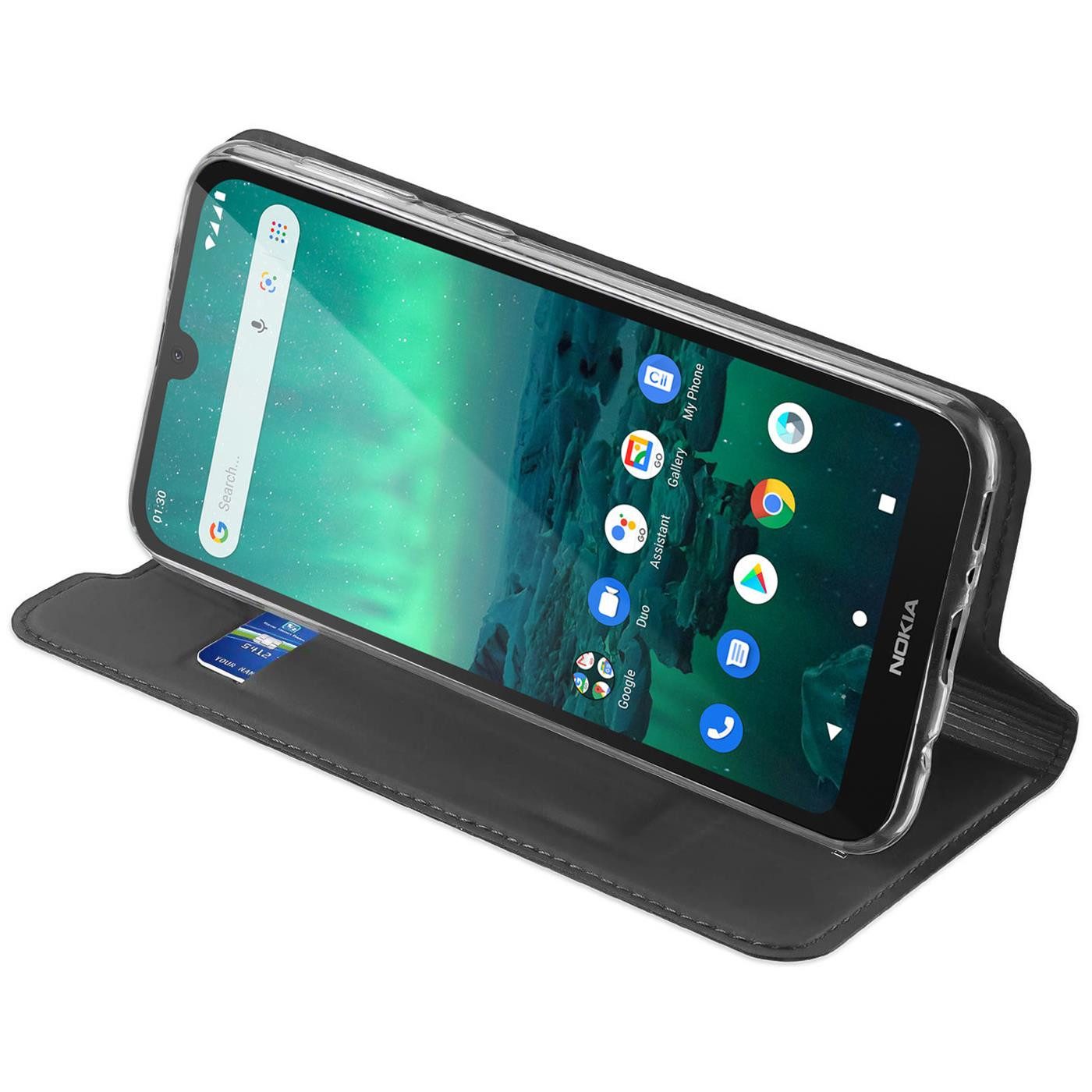 CoolGadget Handyhülle Magnet Case Handy Tasche für Nokia 1.3 5,71 Zoll, Hülle Klapphülle Ultra Slim Flip Cover für Nokia 1.3 Schutzhülle
