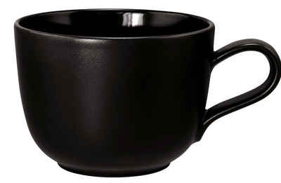 Seltmann Weiden Tasse Liberty Velvet Black Kaffeeobertasse 0,26 l, Porzellan