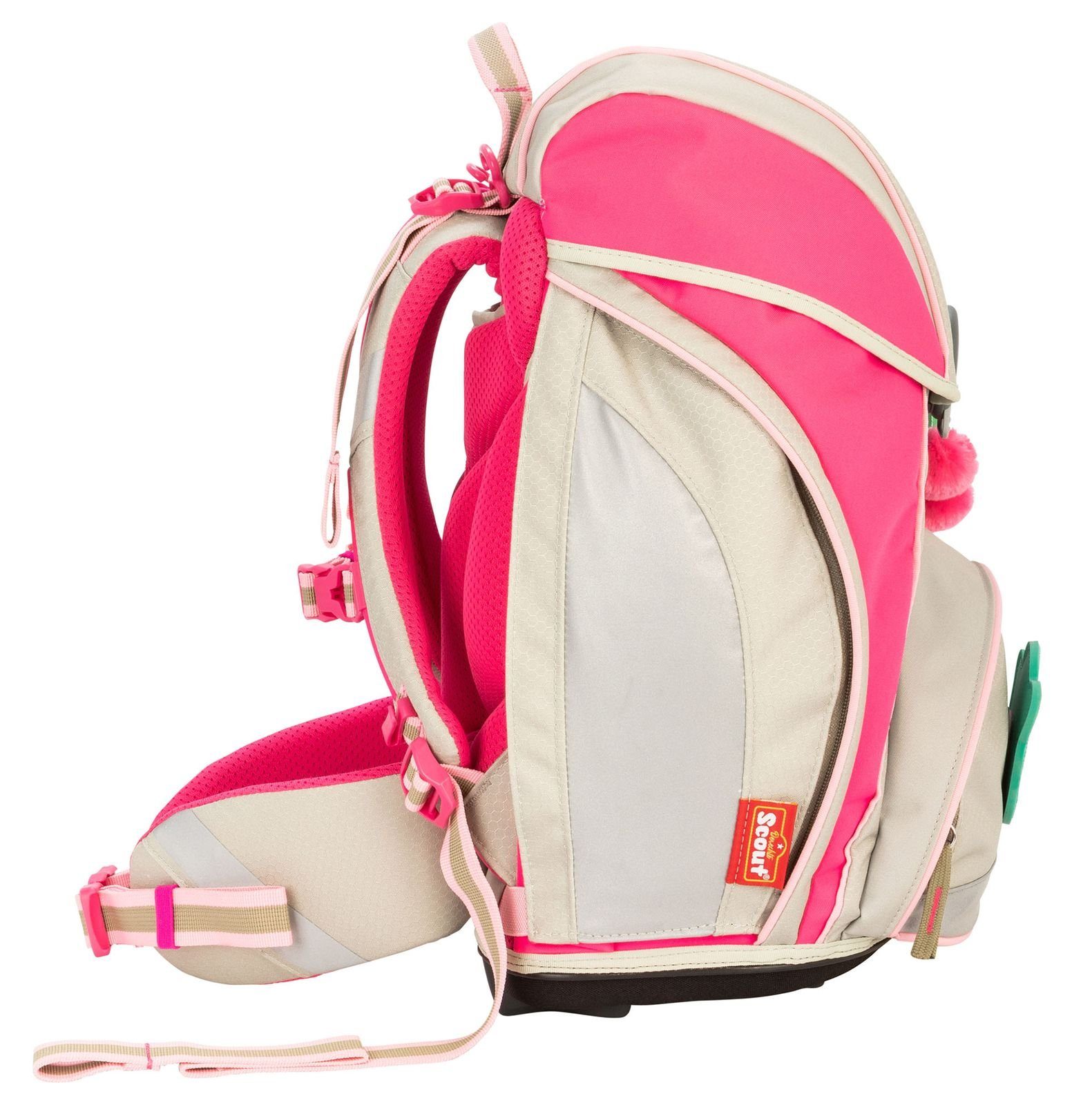 Scout Schulranzen Alpha Set 4-teilig (Set, 4-tlg)