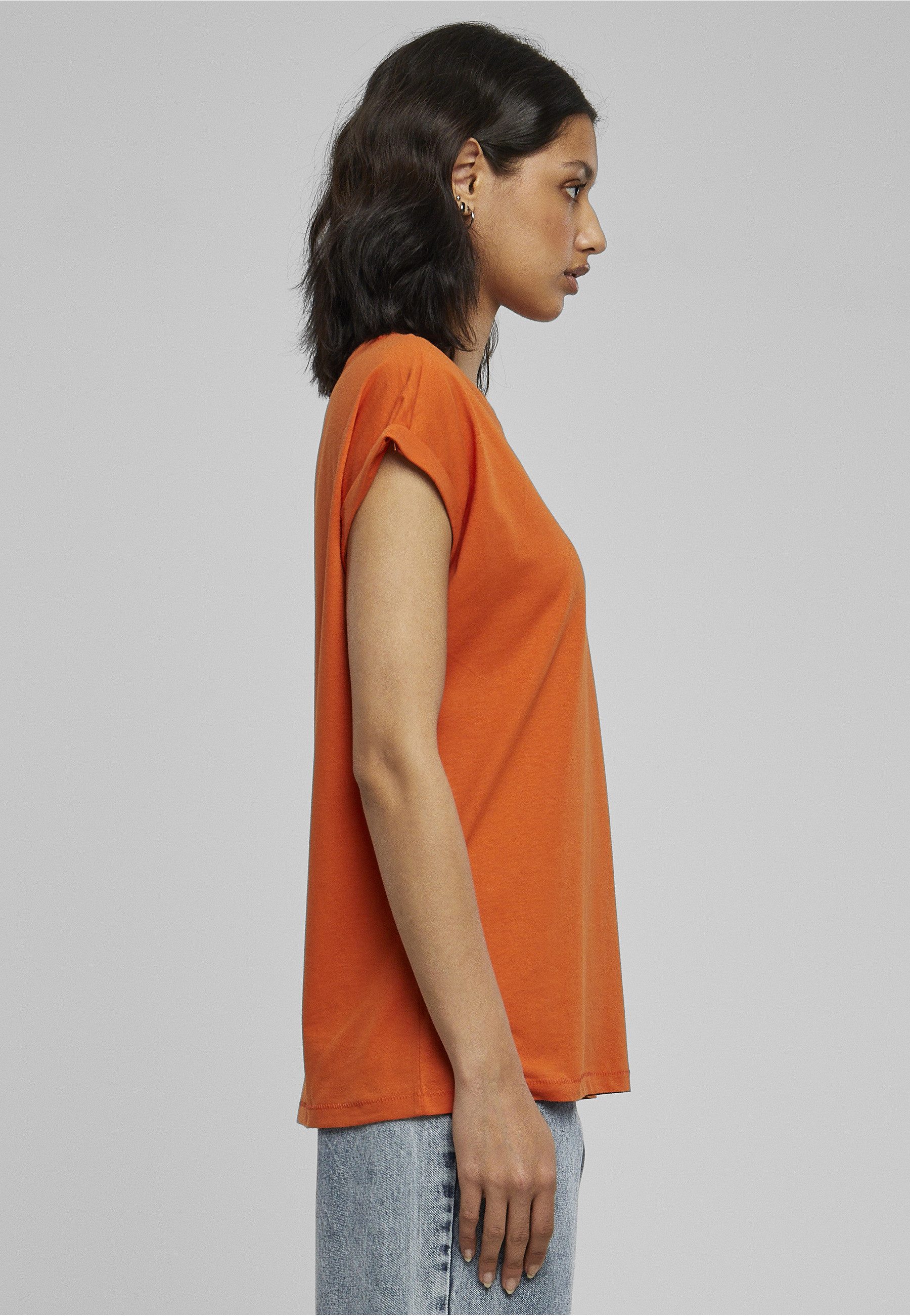 URBAN CLASSICS Kurzarmshirt Urban Classics Damen Ladies Extended Shoulder T günstig online kaufen