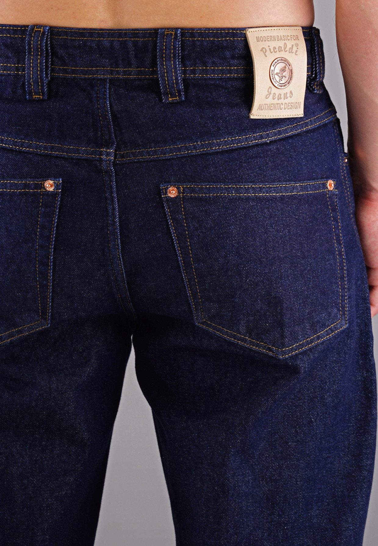 PICALDI Jeans 5-Pocket-Jeans Relax Fit Zicco 472 Dark Blue - Midnight Blue (1-tlg) Relax Carrot Cut