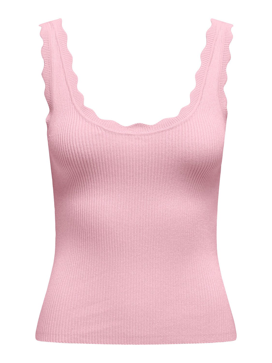 JDY Tanktop Nanna Scallop (1-tlg) günstig online kaufen