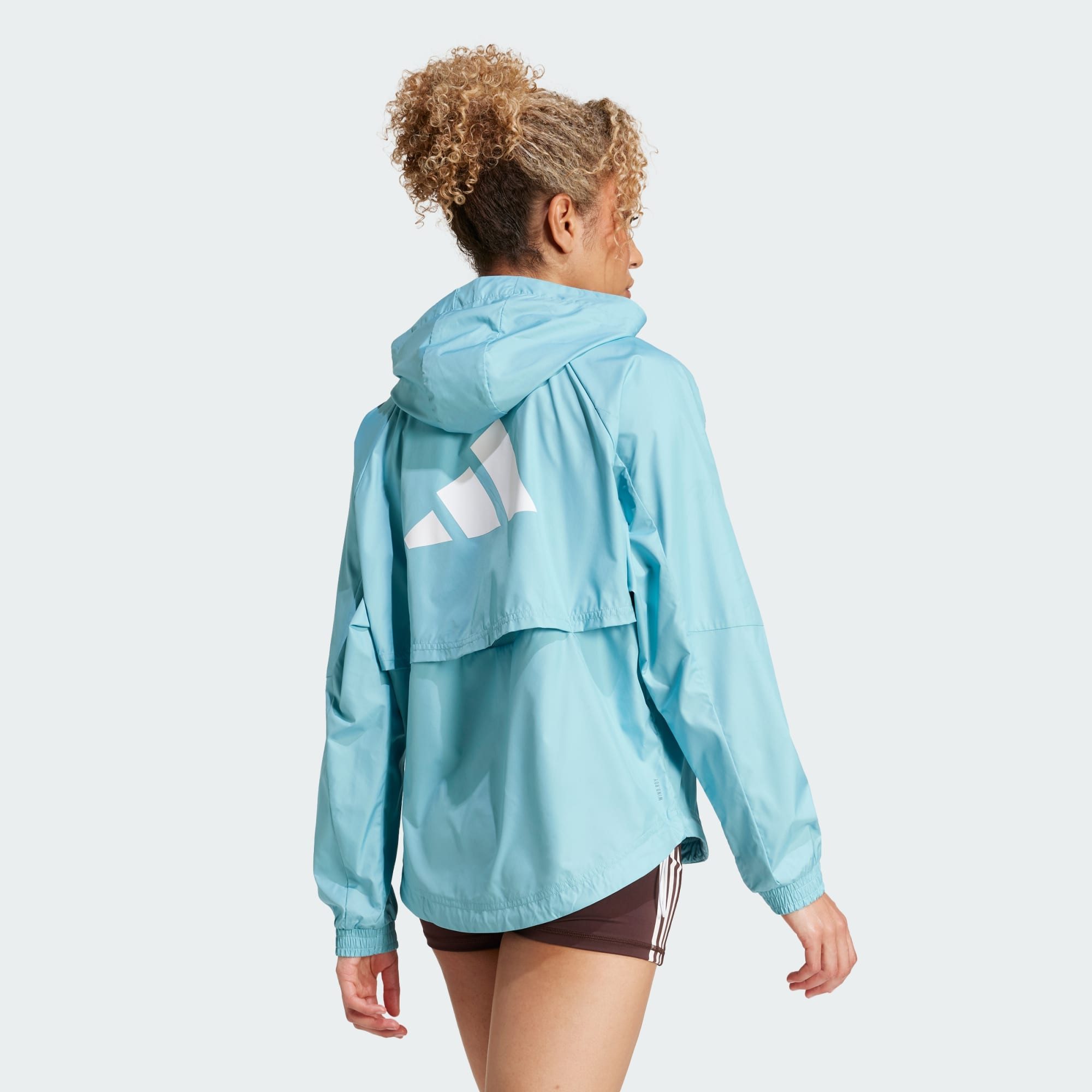 Adidas iridescent windbreaker sales