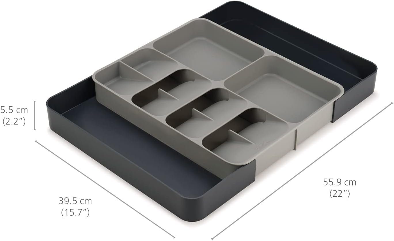 Küchenschubladen-Organizer Besteckeinsatz (1 Besteckkasten St) Verstellbarer – K&B