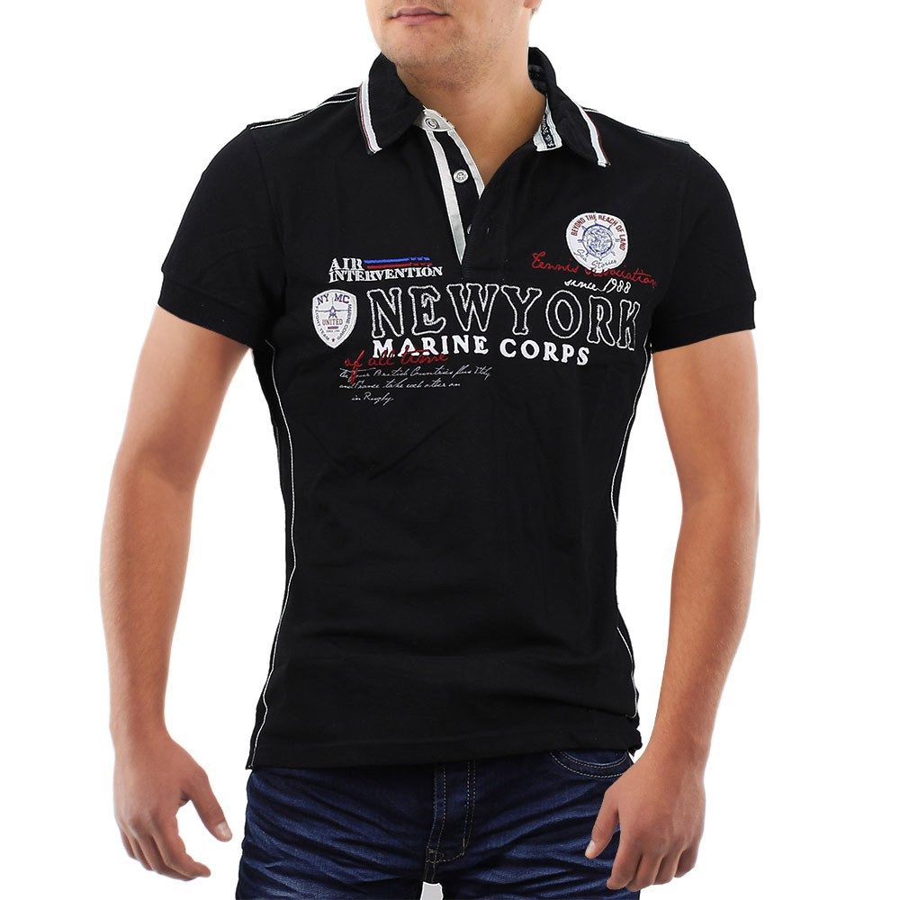 Egomaxx Poloshirt Poloshirt Luxury Sommer Strand (1-tlg) günstig online kaufen