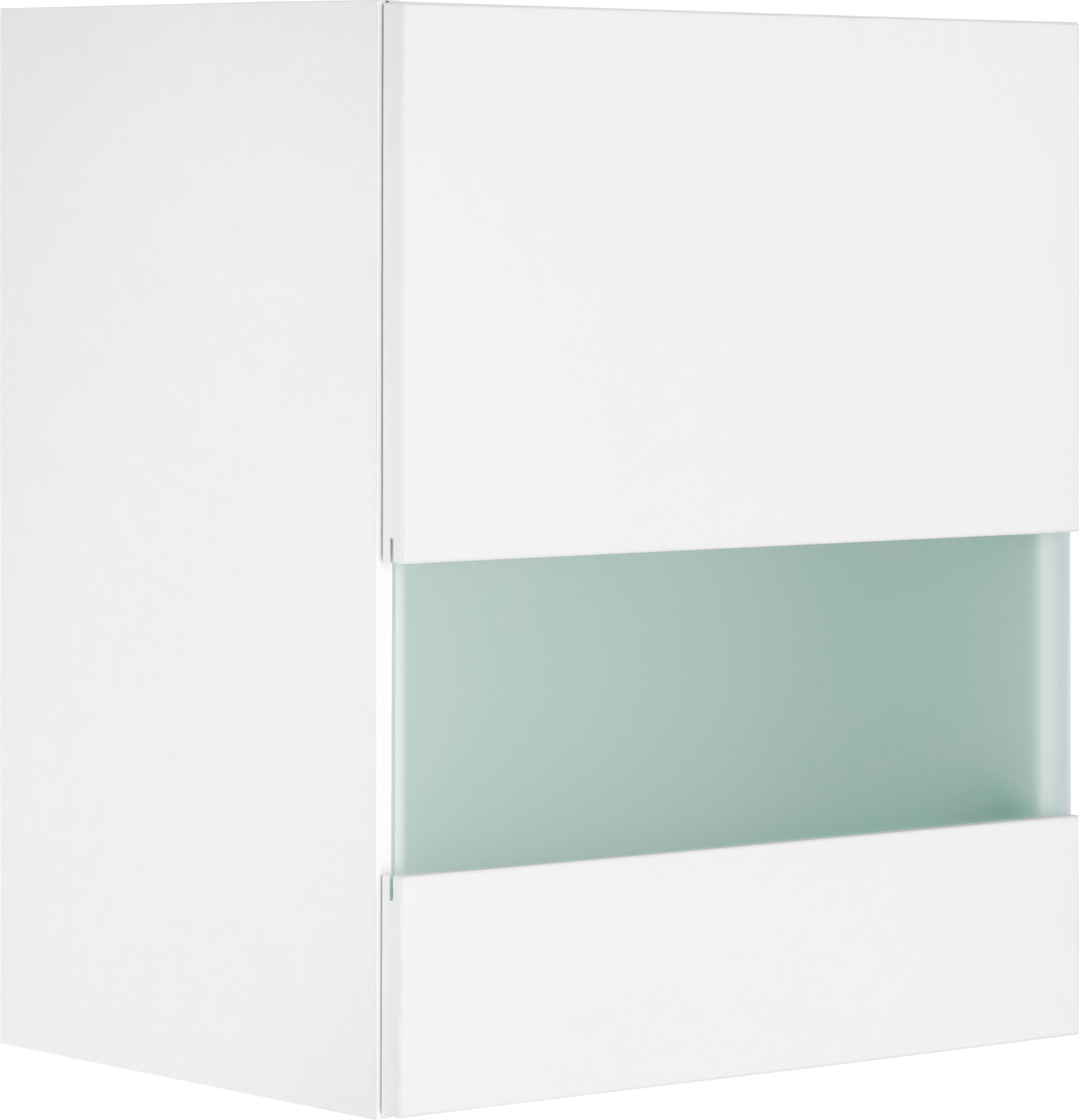 OPTIFIT Glashängeschrank Roth Breite 50 cm weiß/weiß | weiß
