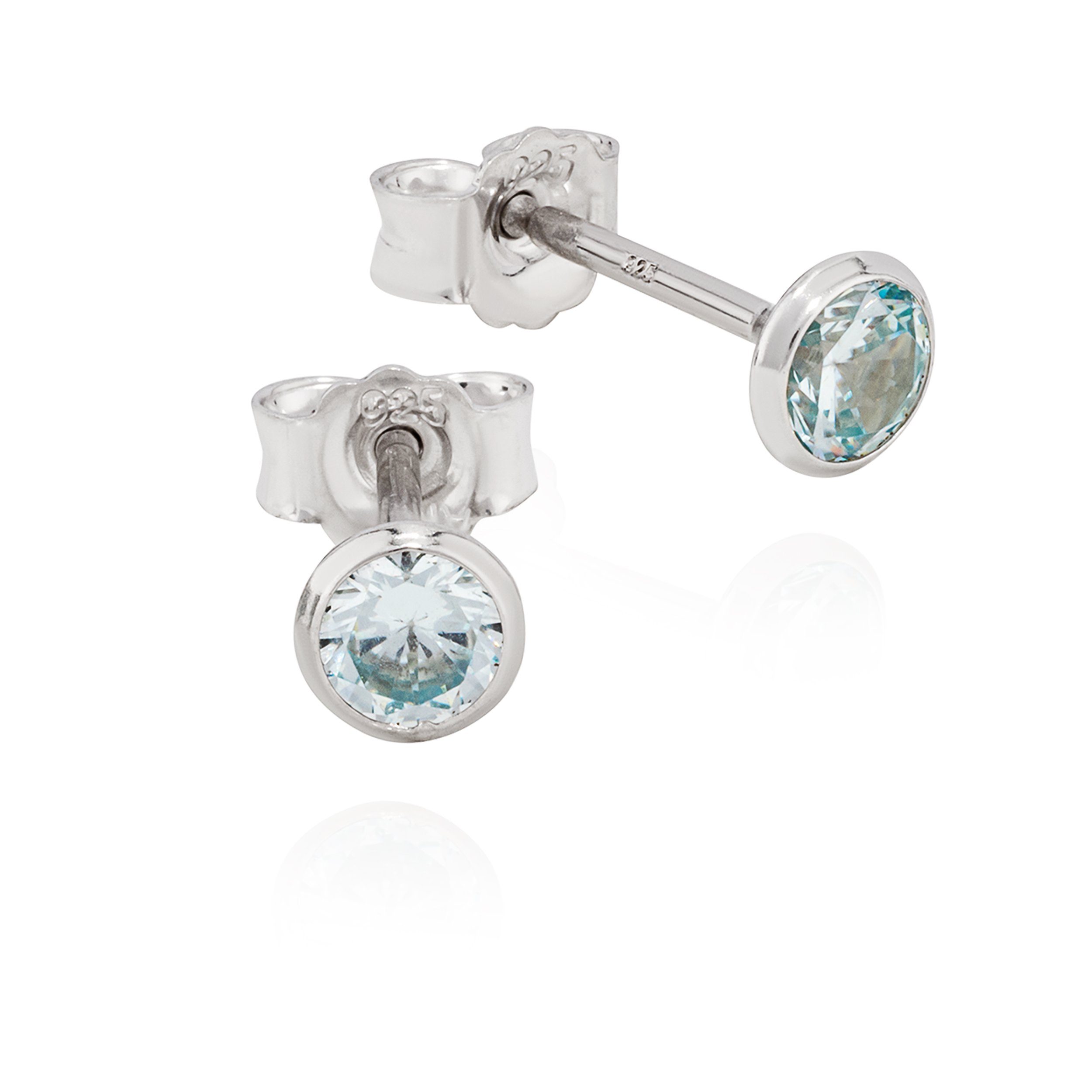 Paar Ohrstecker Paar Kelch Ohrstecker 925 Silber anlaufgeschützt 4