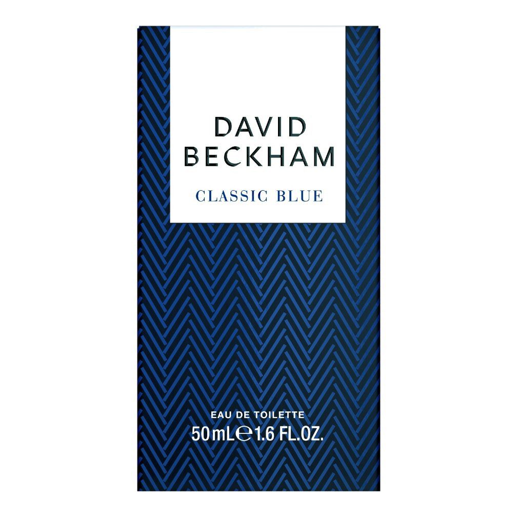 DAVID BECKHAM Eau de Toilette Klassisch Blau Eau de Toilette 50ml