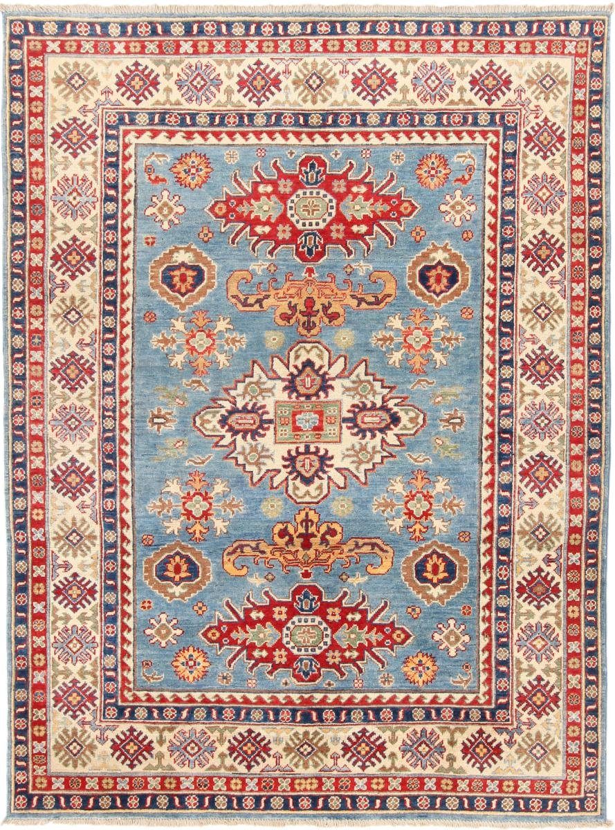 Orientteppich Kazak 156x213 Handgeknüpfter Orientteppich, Nain Trading, rechteckig, Höhe: 5 mm