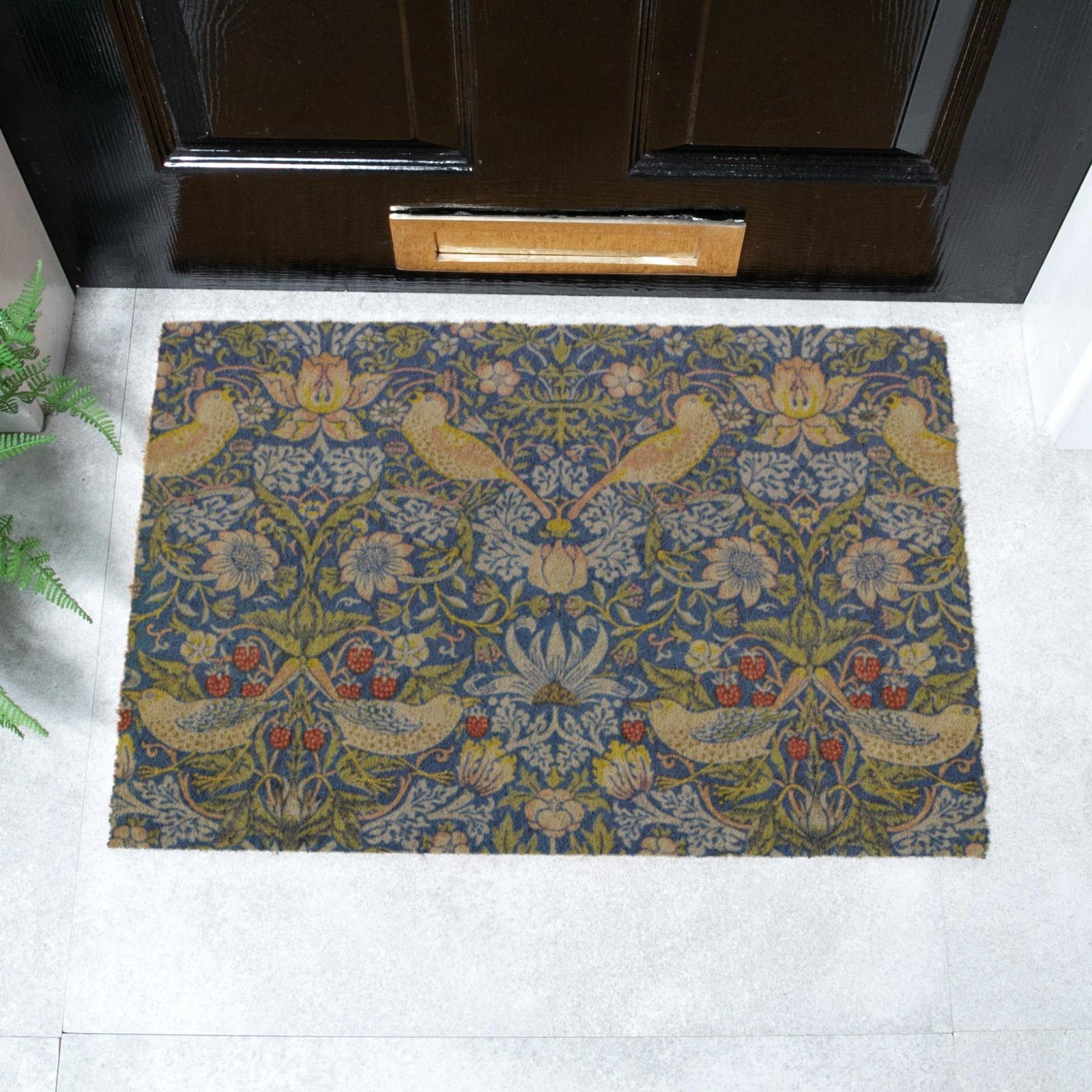 Artsy Mats Fußmatte Fußmatte William Morris Erdbeerdieb (60 x 40 cm)