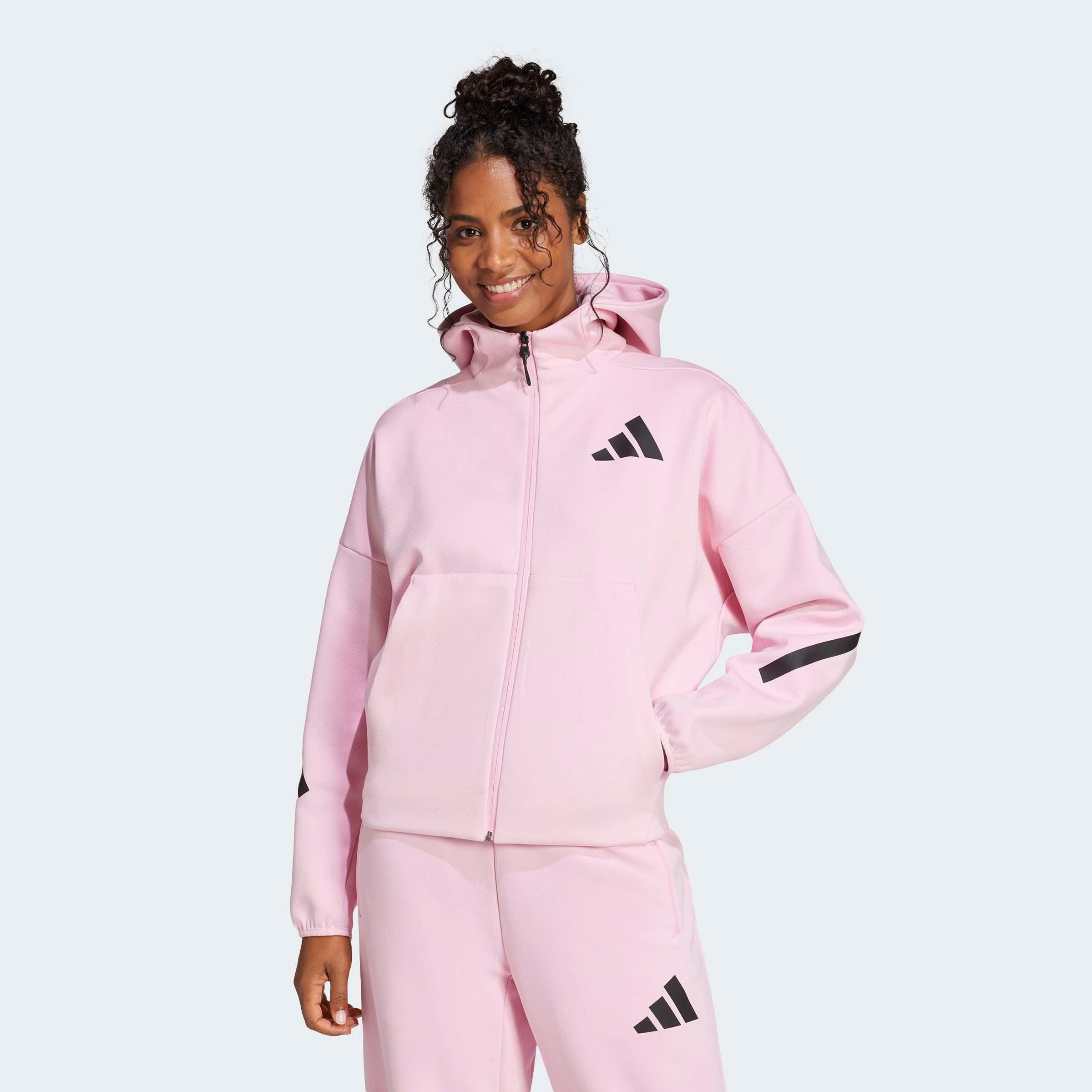 adidas Sportswear Kapuzensweatshirt W Z.N.E. FZ günstig online kaufen