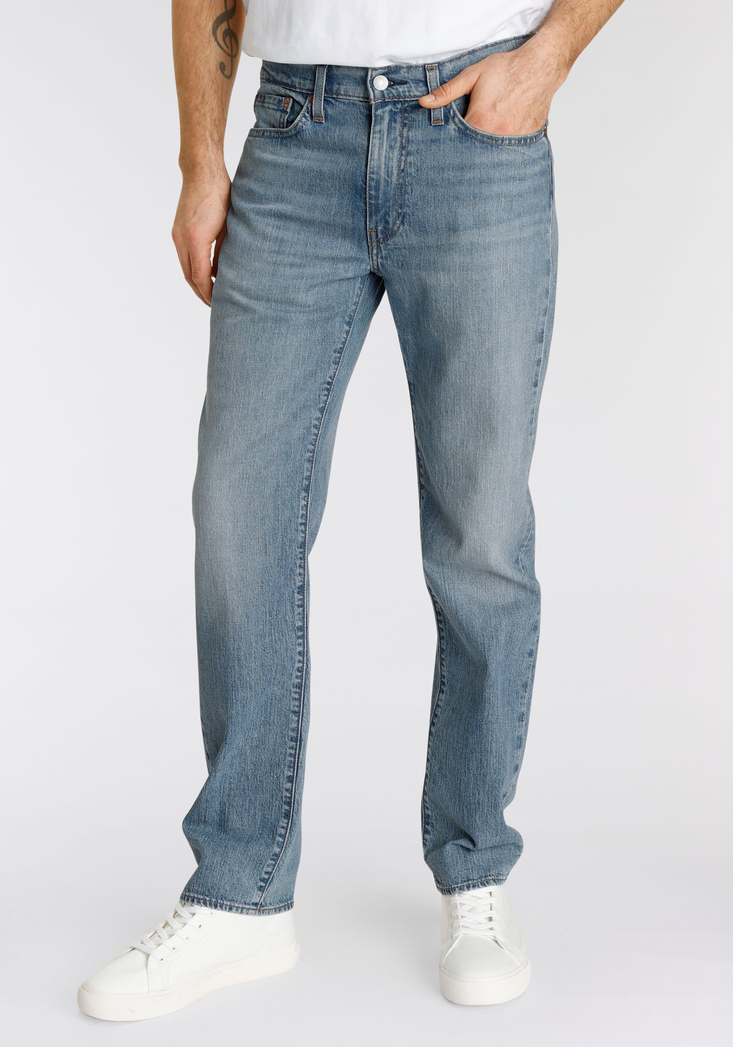 Levi's® Straight-Jeans 514™ light-blue-used-indigo