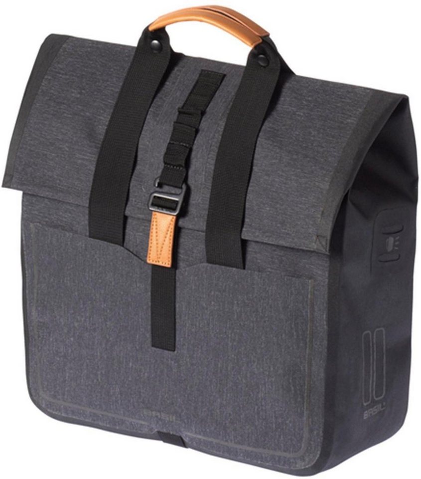 Basil Gepäckträgertasche Urban Dry Shopper, wasserabweisendes Polyester mit  verschweißten Nähten