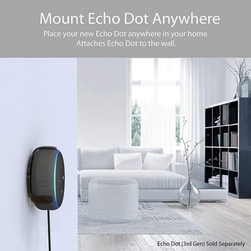 TotalMount Innovelis TotalMount Halterung für Amazon Echo Dot (3rd Gen) Wandhalterung