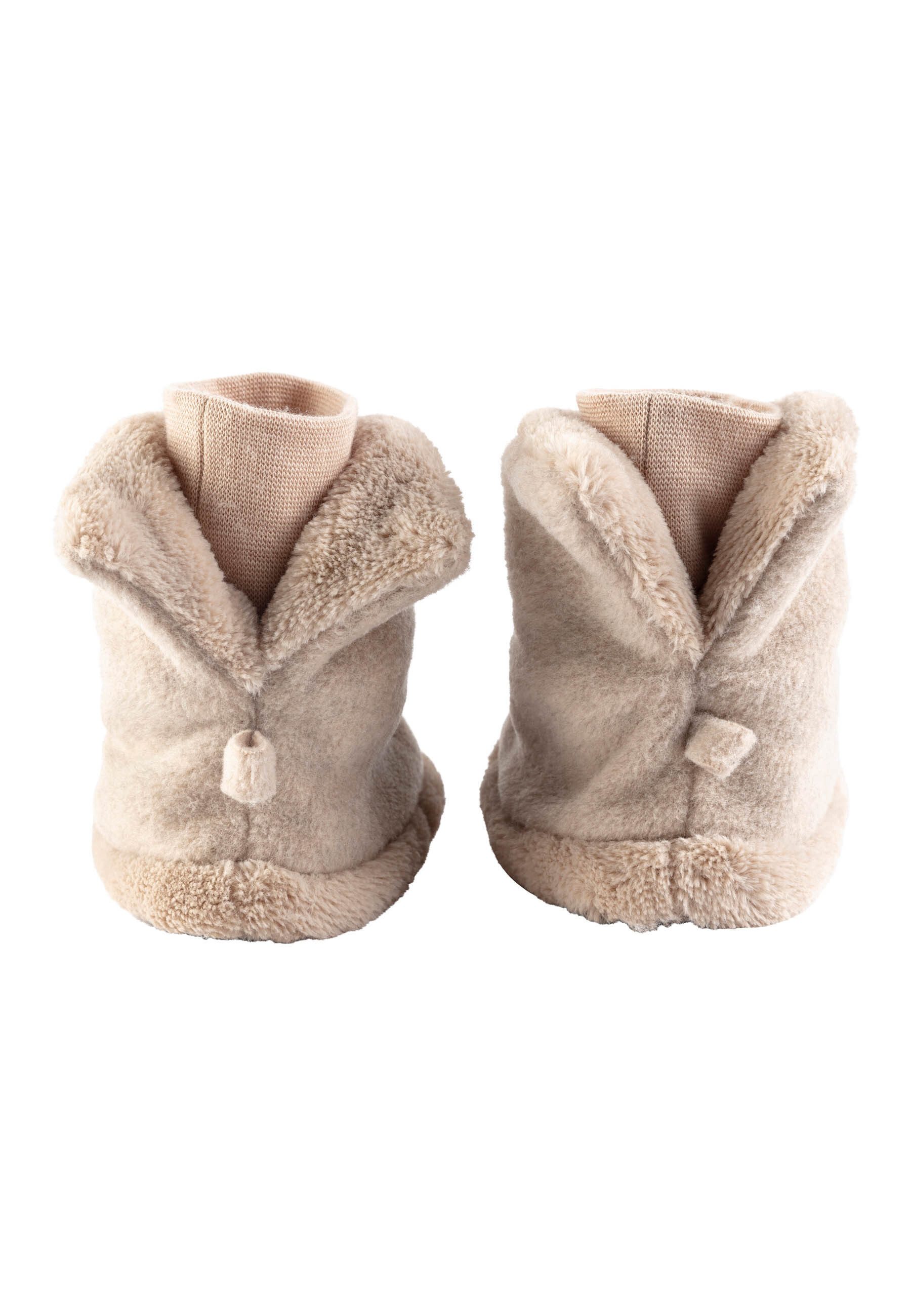 Sterntaler® Baby Stiefel uni Outdoorschuh Microfleece Baby-Stiefel, Teddy-Futter, Kordelstopper, rutschfest – Bild 2 von 5