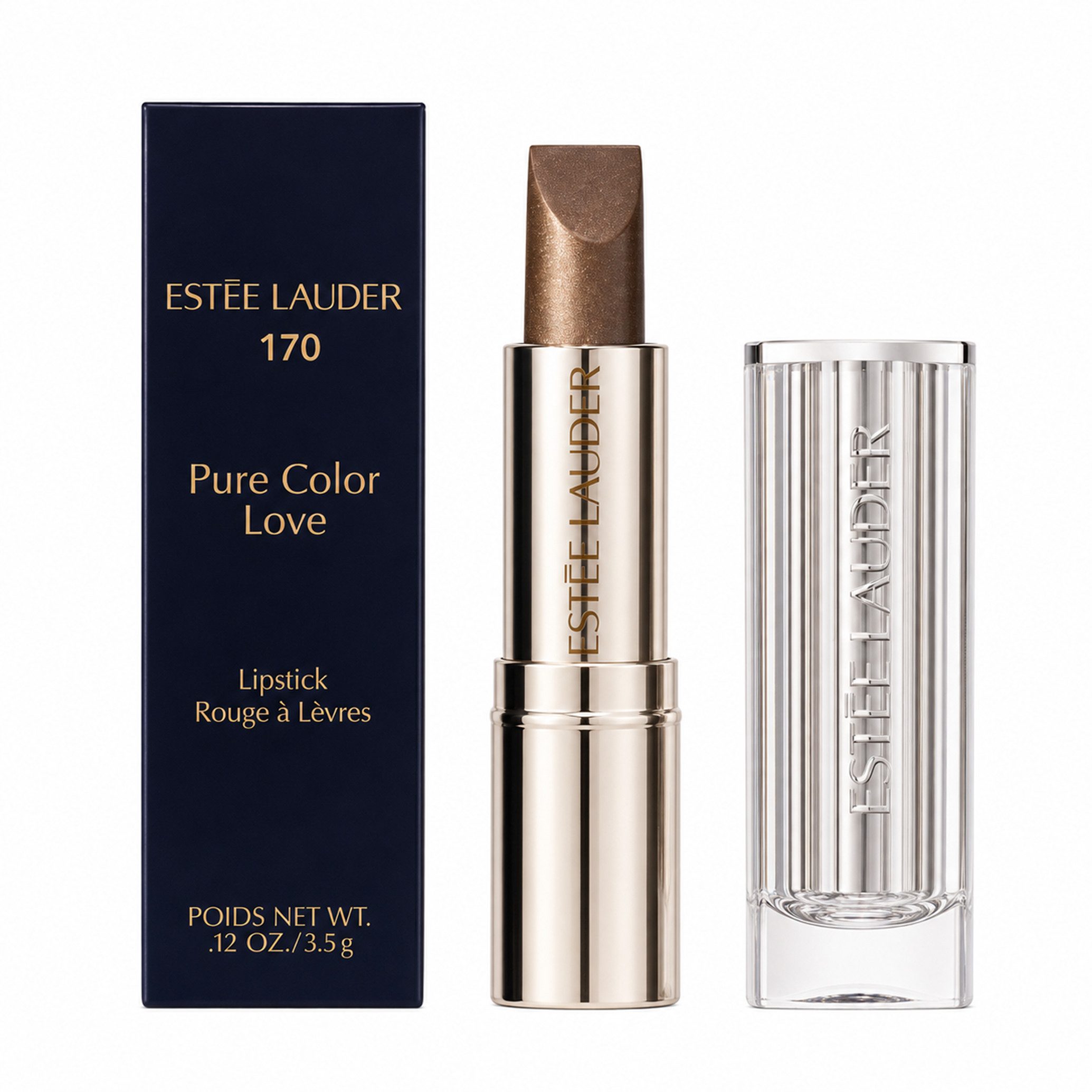 ESTÉE LAUDER Lippenstift Estee Lauder Pure Color Love Lipstick 170 Space Mink 3,5g
