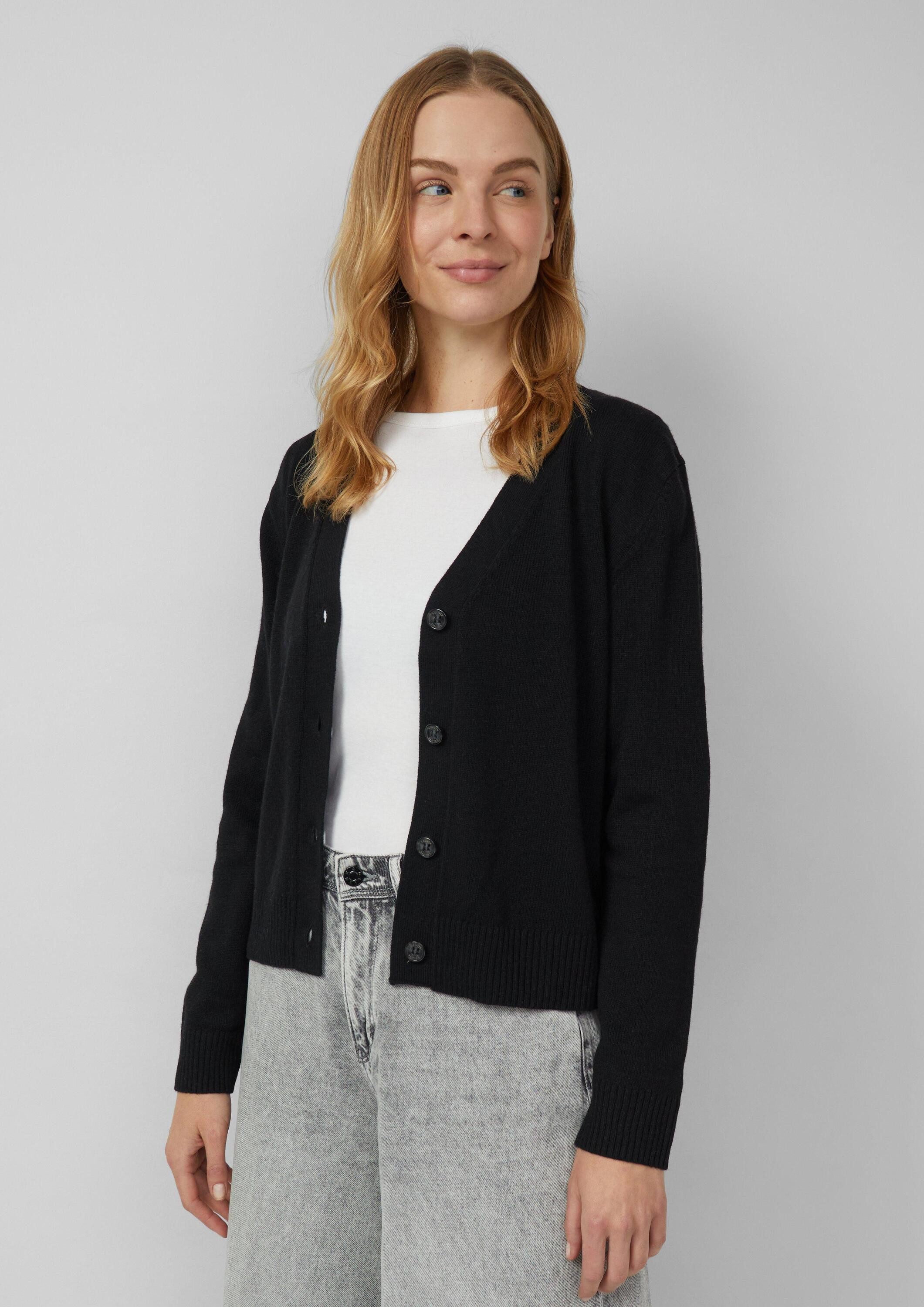 s.Oliver Cardigan Strickjacke Strickcardigan aus Wollmix günstig online kaufen