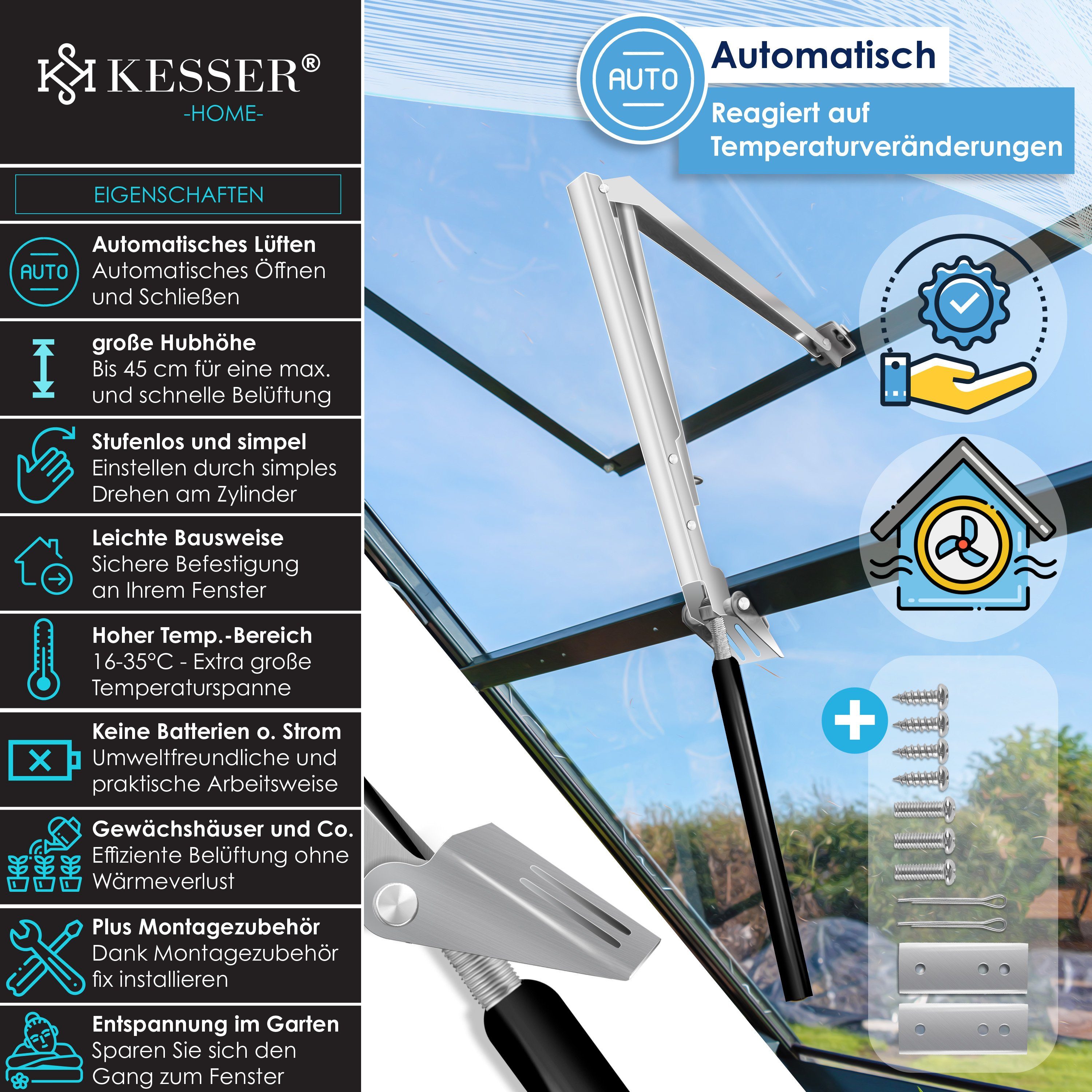 Automatischer Öffner für Schildkröten-Haus - Beckmann GmbH & Co. KG