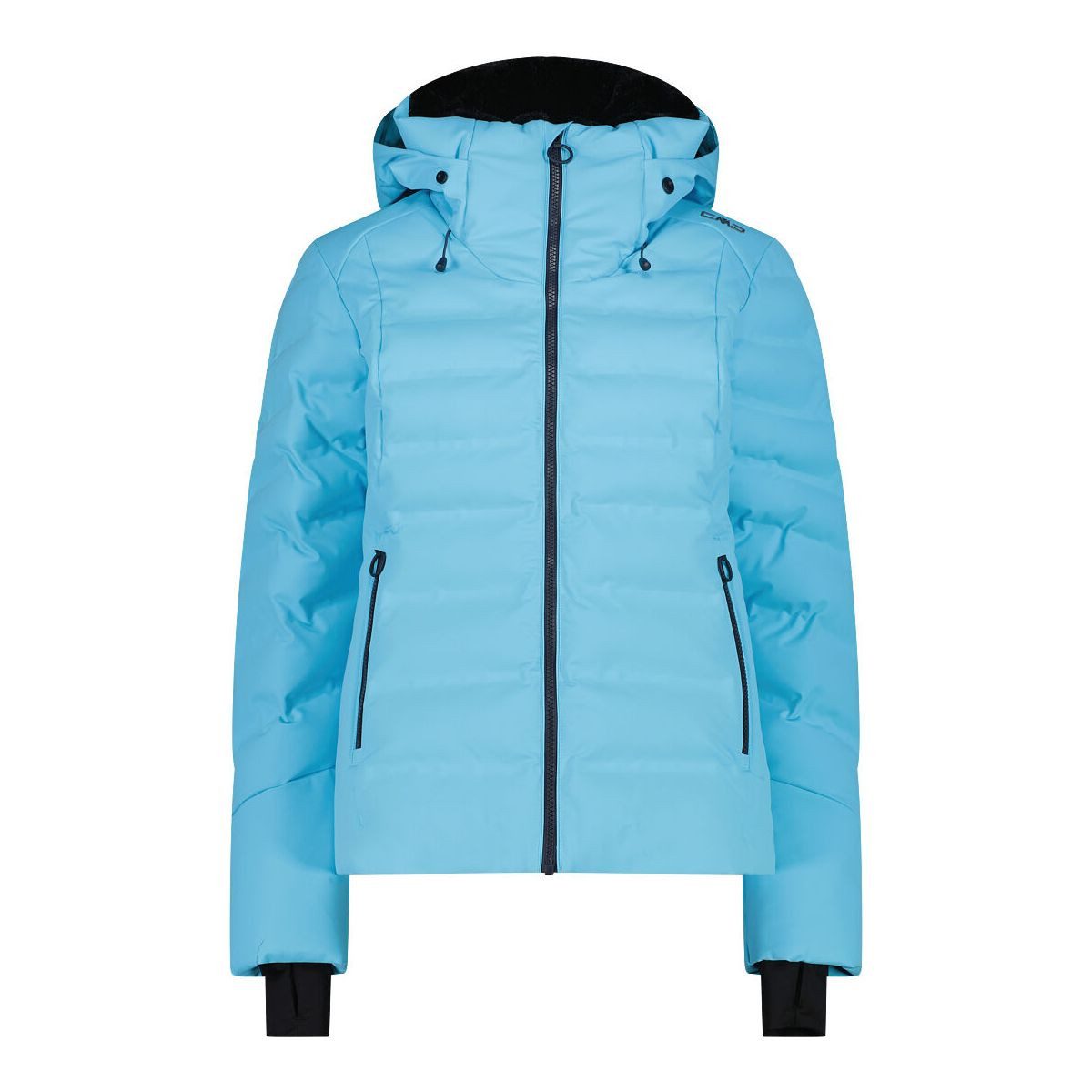CMP Skijacke Woman Ski Ski Jacket FIX Hood Vielseitige Damenjacke mit hoher Atmungsaktivität und Wetterschutz