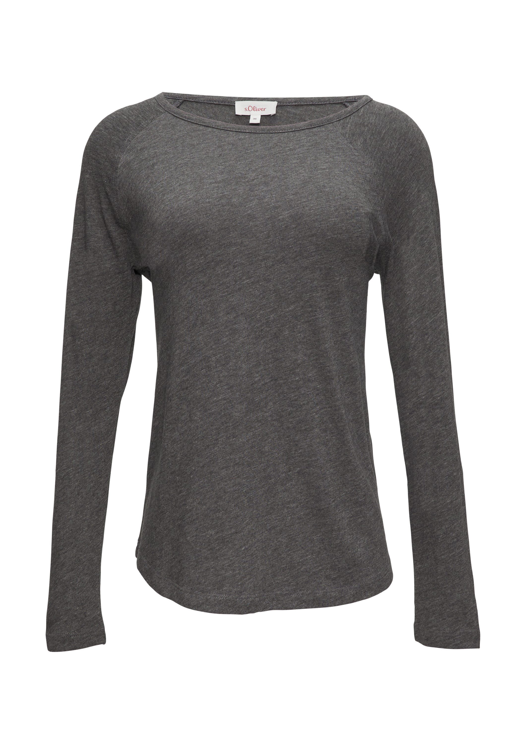 s.Oliver Langarmshirt T-Shirt (1-tlg) günstig online kaufen