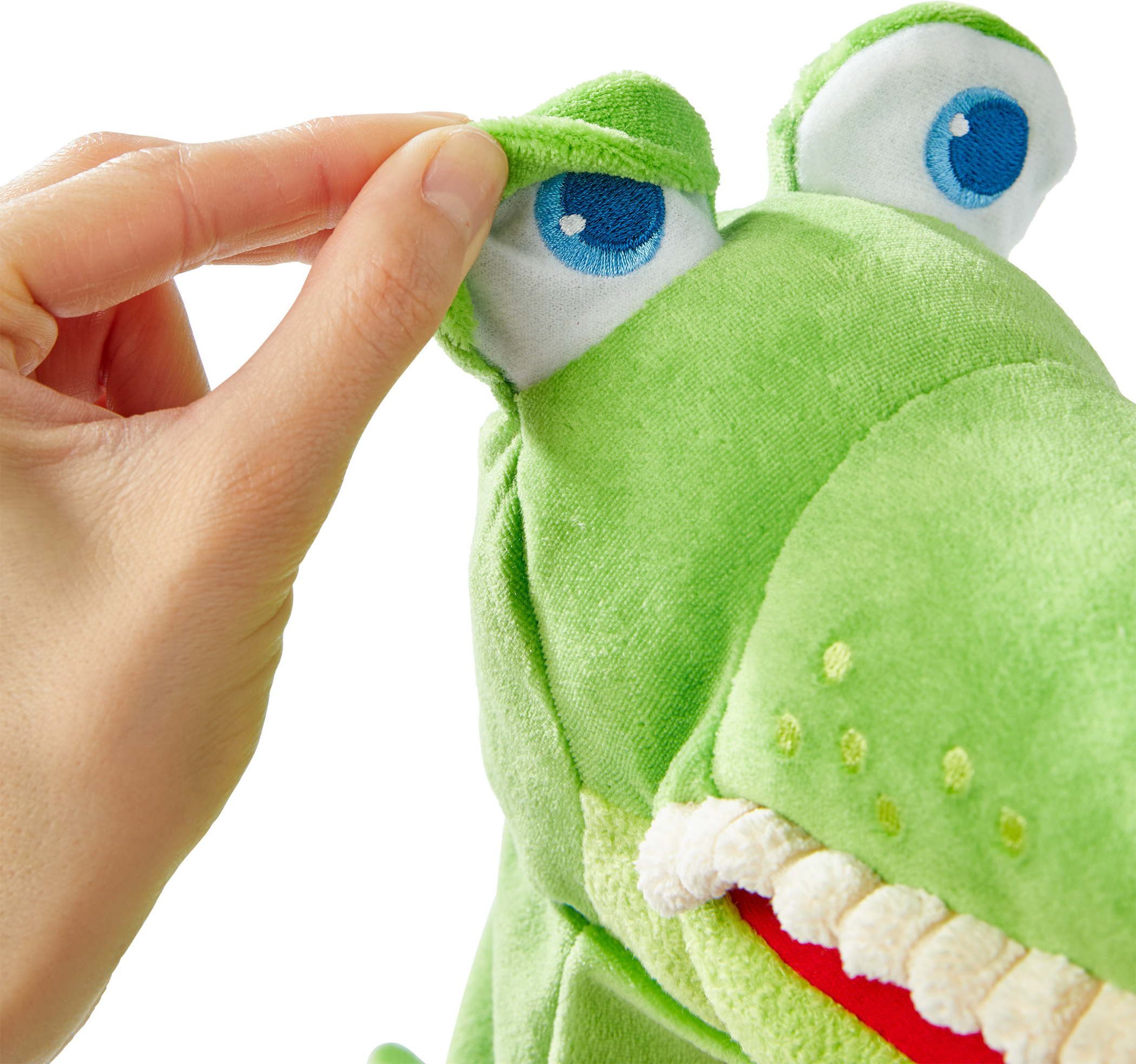 Haba Handpuppe Handpuppe Allesfresser Kroko 1306255001 günstig online kaufen
