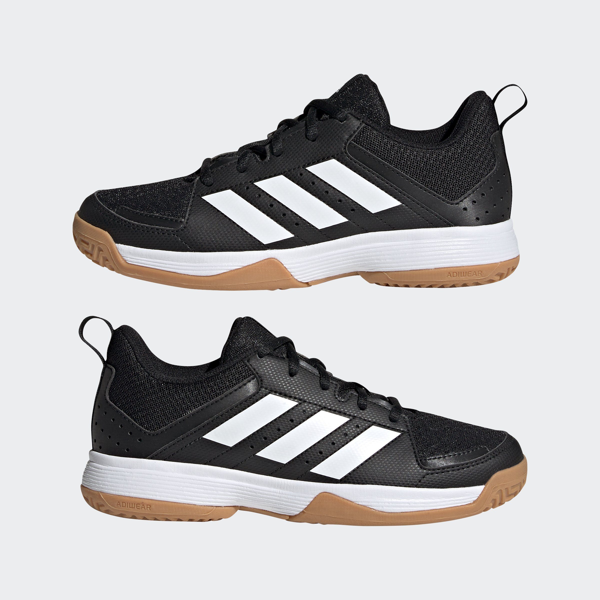 adidas Performance LIGRA INDOOR Core Core Black Cloud White / Handballschuh 7 / Black