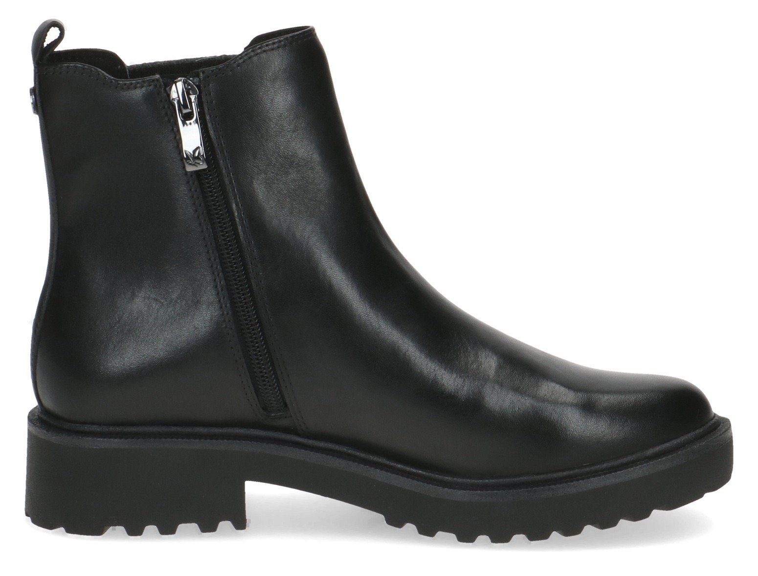 Laufsohle Caprice Chelseaboots profilierter schwarz mit