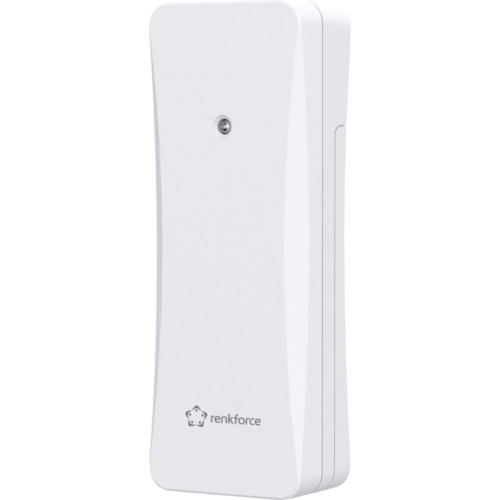 Renkforce Renkforce RF-6736476 RF-E0666-W Thermo-/Hygrosensor Funk 433 MHz Weiß Wetterstation