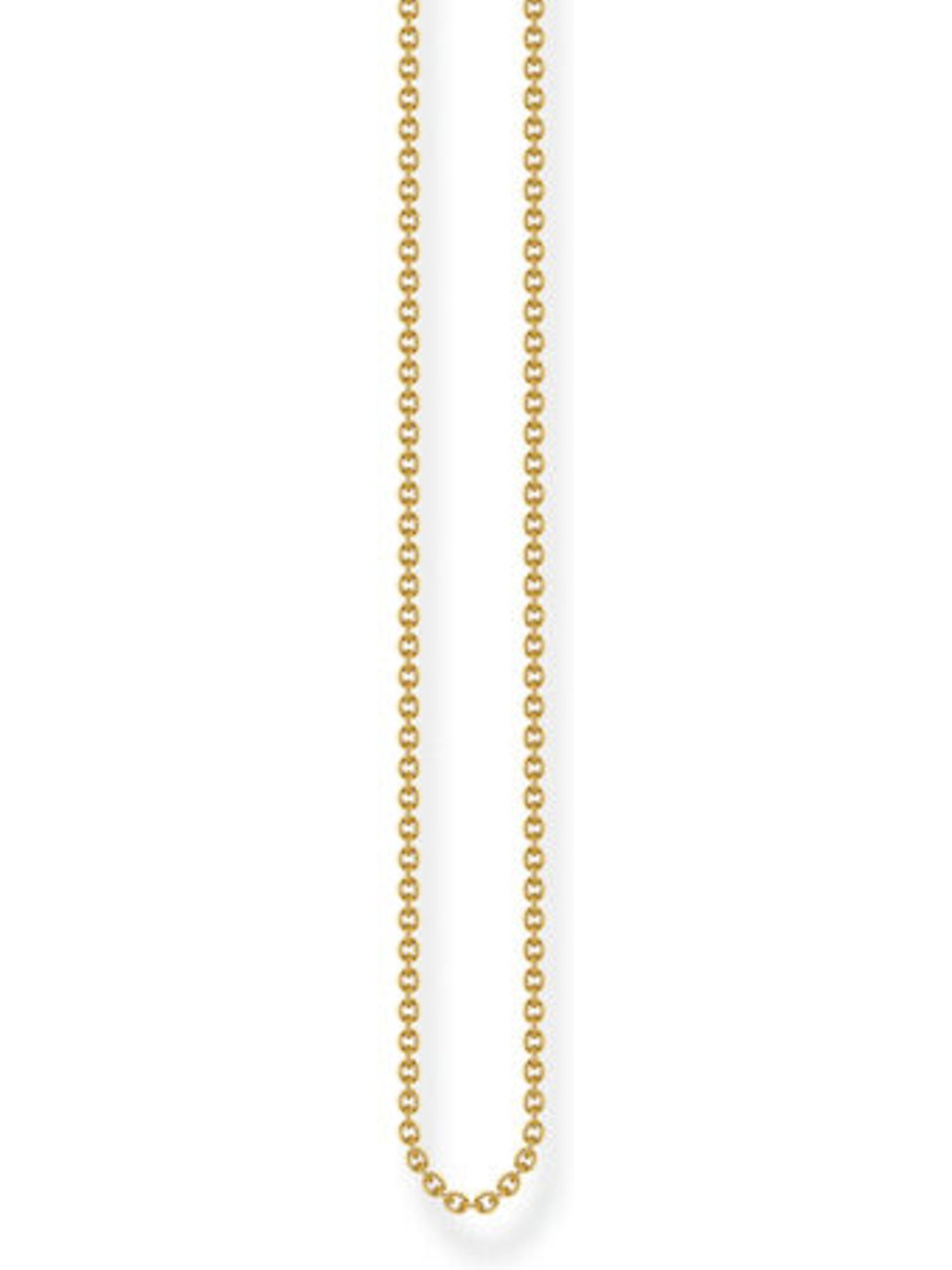 THOMAS SABO Silber Thomas Silberkette Damen-Kette Sabo gold