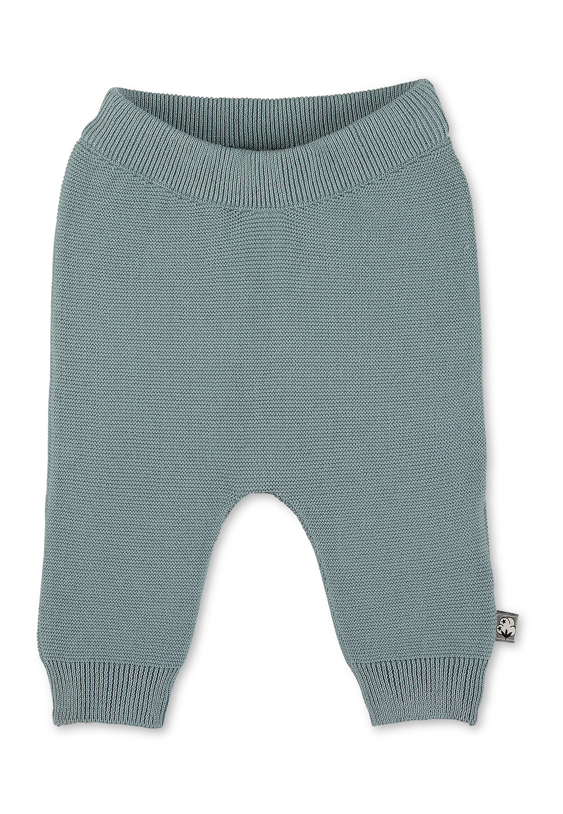 Sterntaler® Leggings GOTS Strick-Hose (1-tlg) GOTS-Strickhose aus Bio-Baumwolle mit eingestricktem Sternmotiv