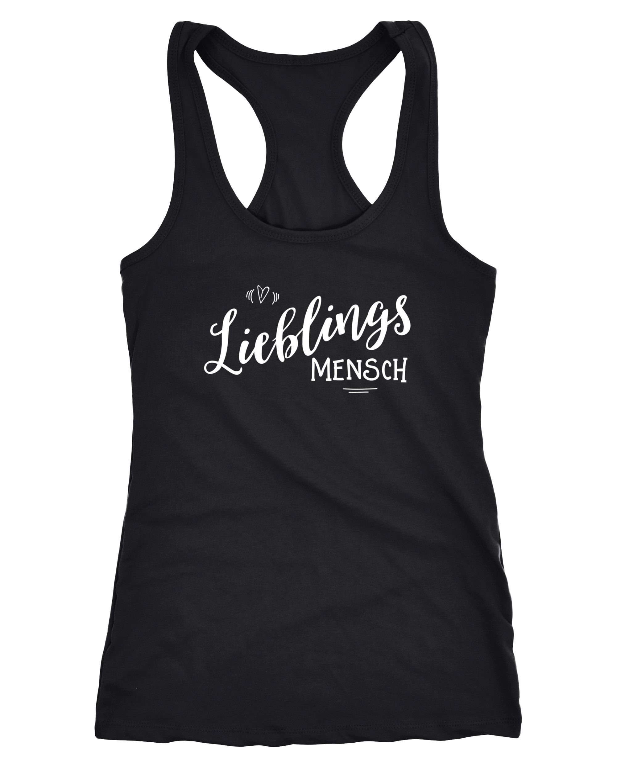 MoonWorks Tanktop Damen Tanktop Lieblingsmensch Geschenk günstig online kaufen