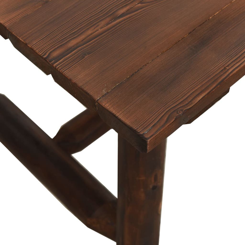 Fichte cm Massivholz Holz Beistelltisch Gartentisch 49x49x50 Außenbereich vidaXL