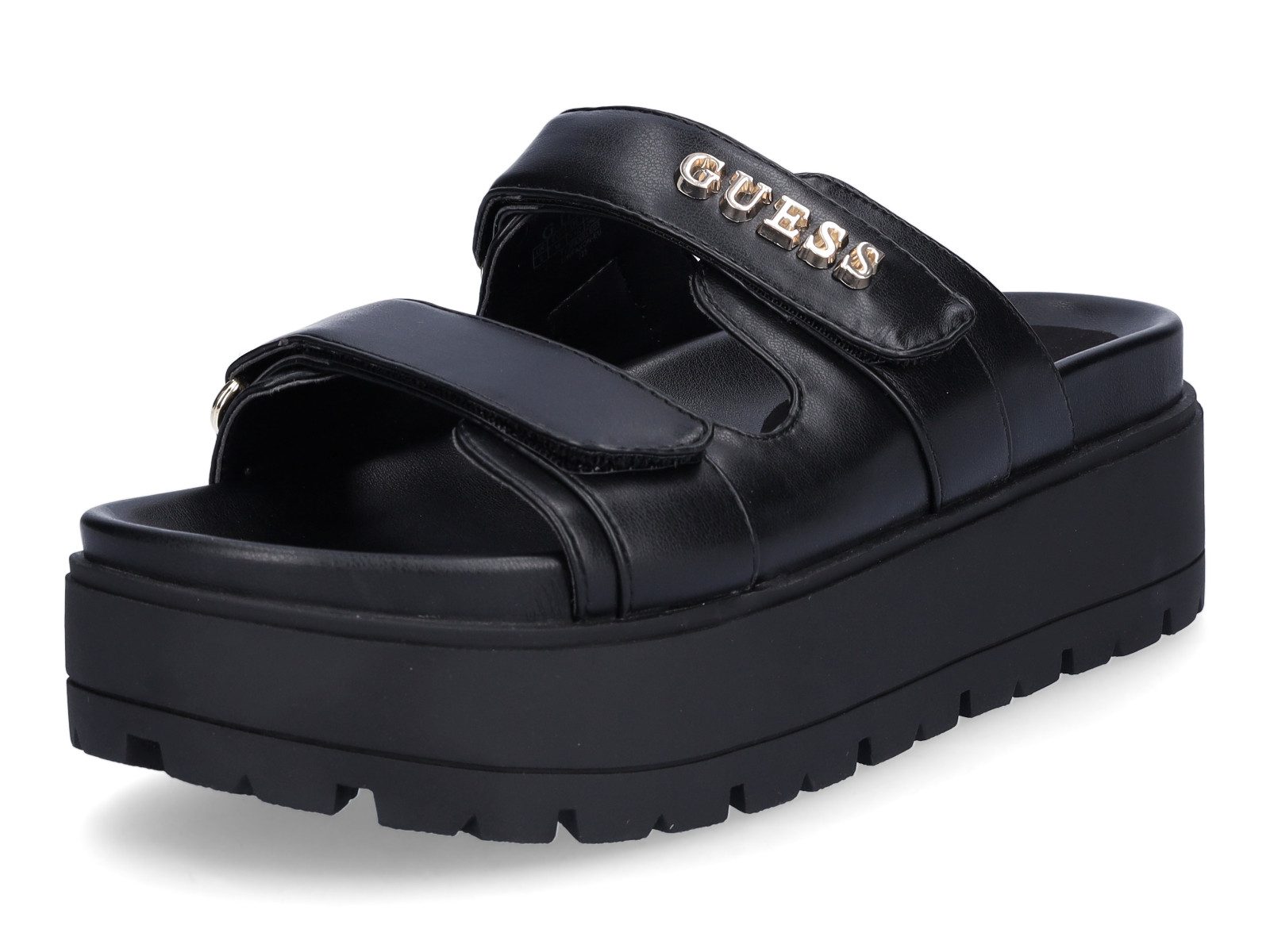 Guess Guess Damen Pantolette Faxon schwarz Pantolette günstig online kaufen