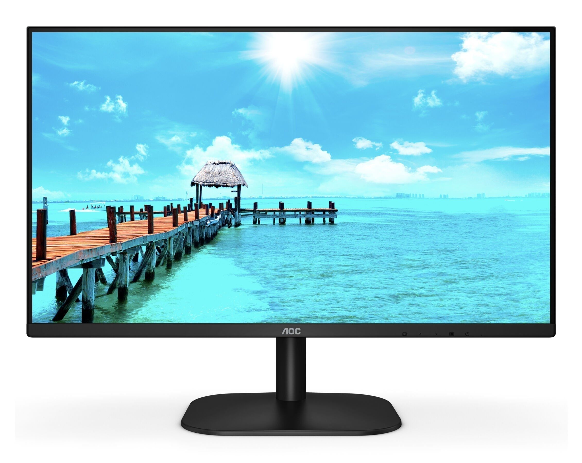 AOC 27B2H/EU LED-Monitor (67 cm/27 ", 1920 x 1080 px, Full HD, 4 ms Reaktionszeit, 75 Hz, IPS)