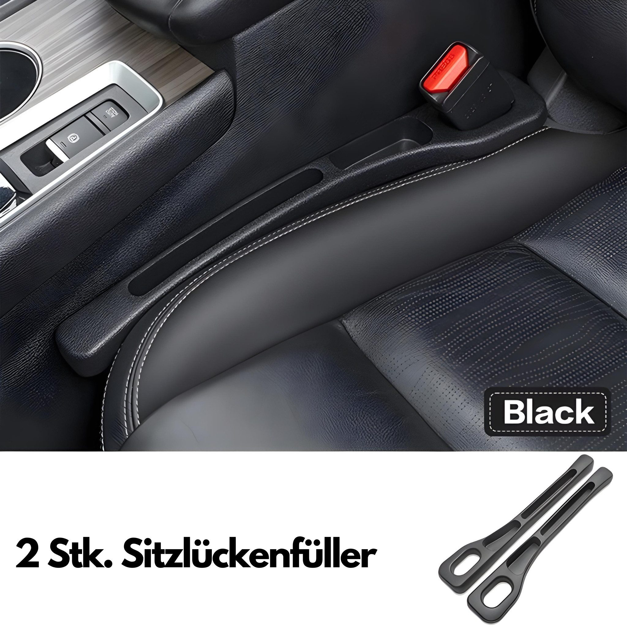 Autositzschutz 2X Auto Sitzlückenfüller, Auto Organizer, Auto Gadgets