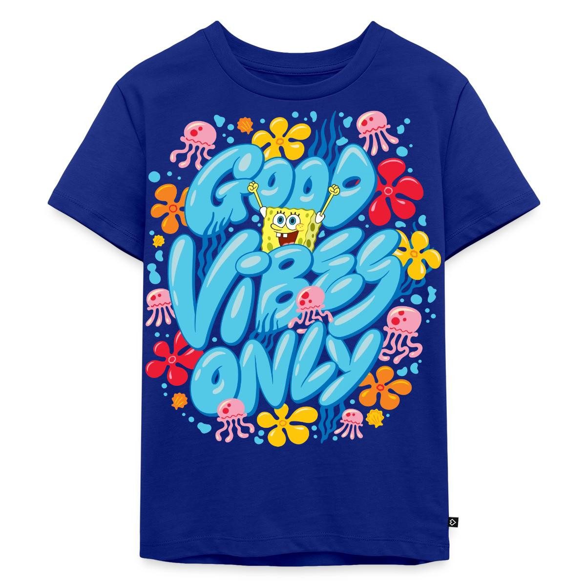 T-Shirt Spongebob Schwammkopf Good Vibes Only Kinder Premium T-Shirt