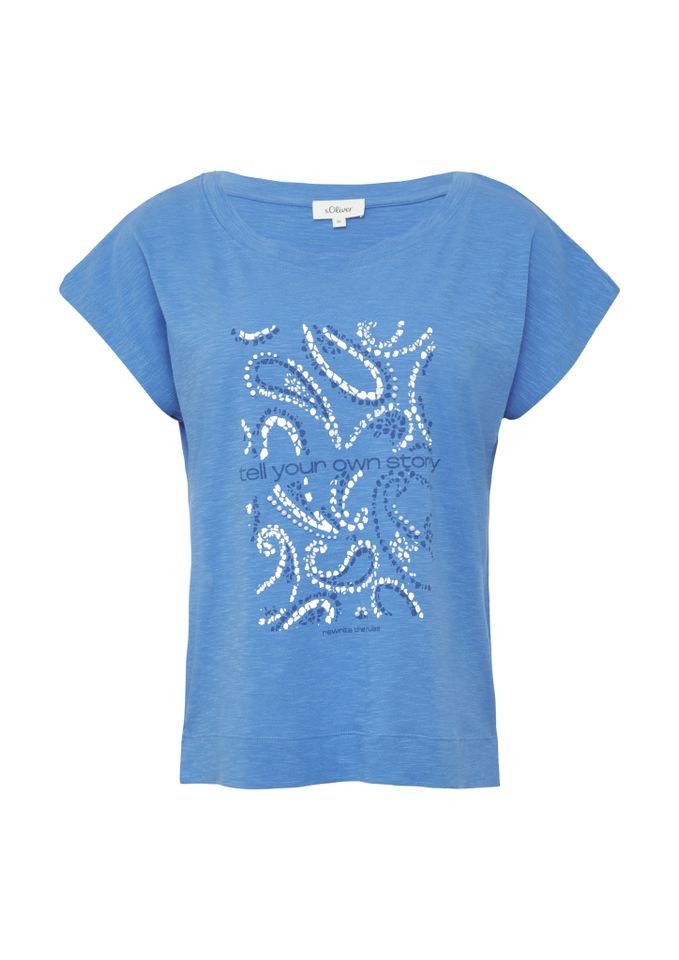 s.Oliver T-Shirt – Relaxed Fit Kurzarmshirt günstig online kaufen