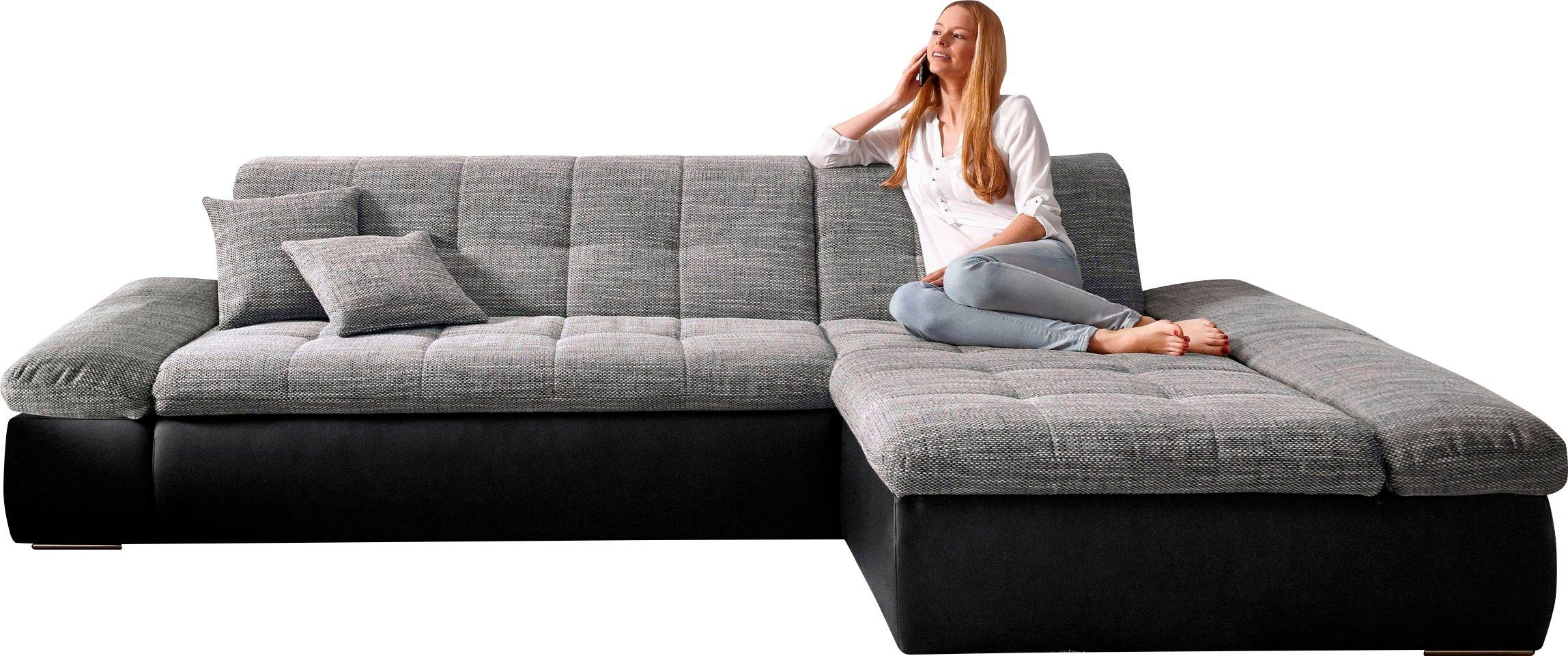 Ecksofa Moric, L-Form, XXL-Sofa - Breite 300cm