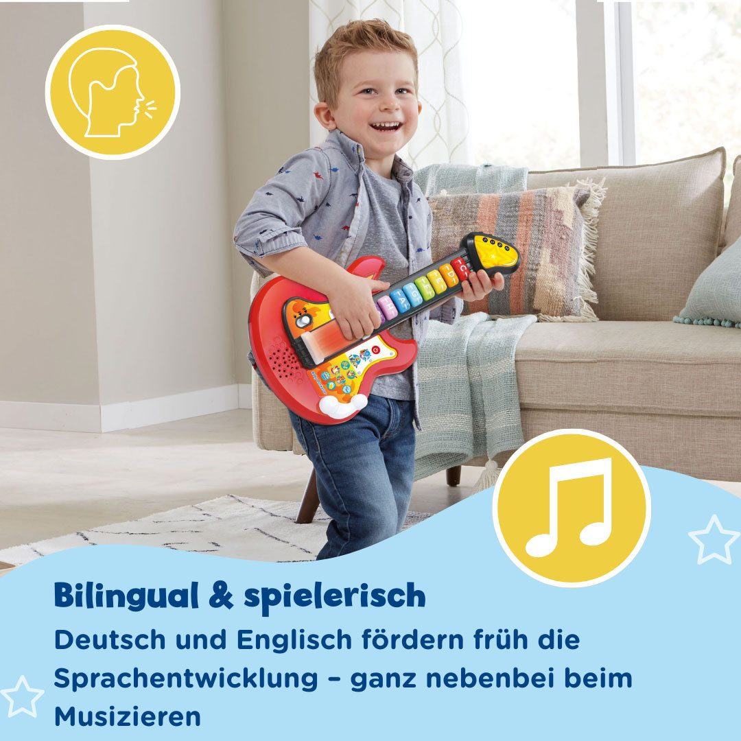 Vtech® Spiel-Gitarre Vtech Baby, Baby Rockstar, mit Sound
