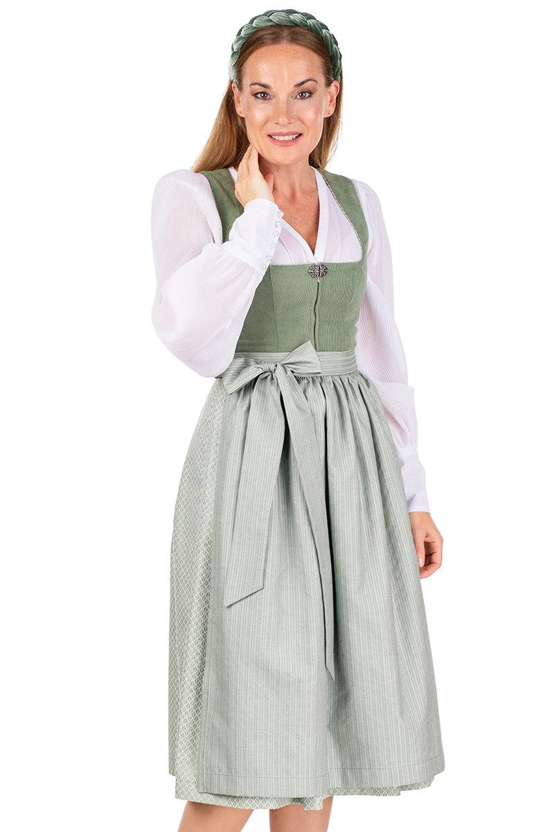 Dirndl Cord Dirndl 2tlg. - RIEGSEE - pinie