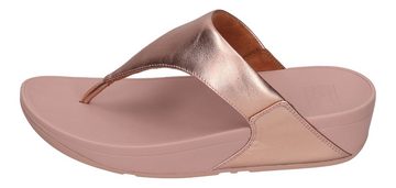 Fitflop Lulu Leather Zehentrenner Rose Gold