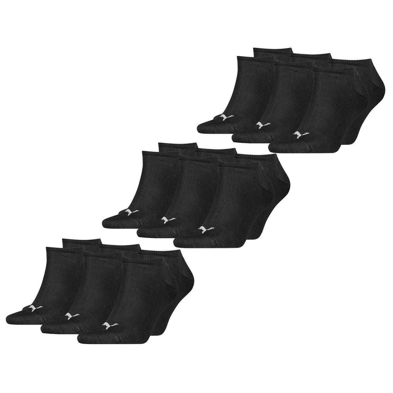 PUMA Sneakersocken Bequeme Low-Cut-Socks aus Baumwollmischung (9-Paar) günstig online kaufen