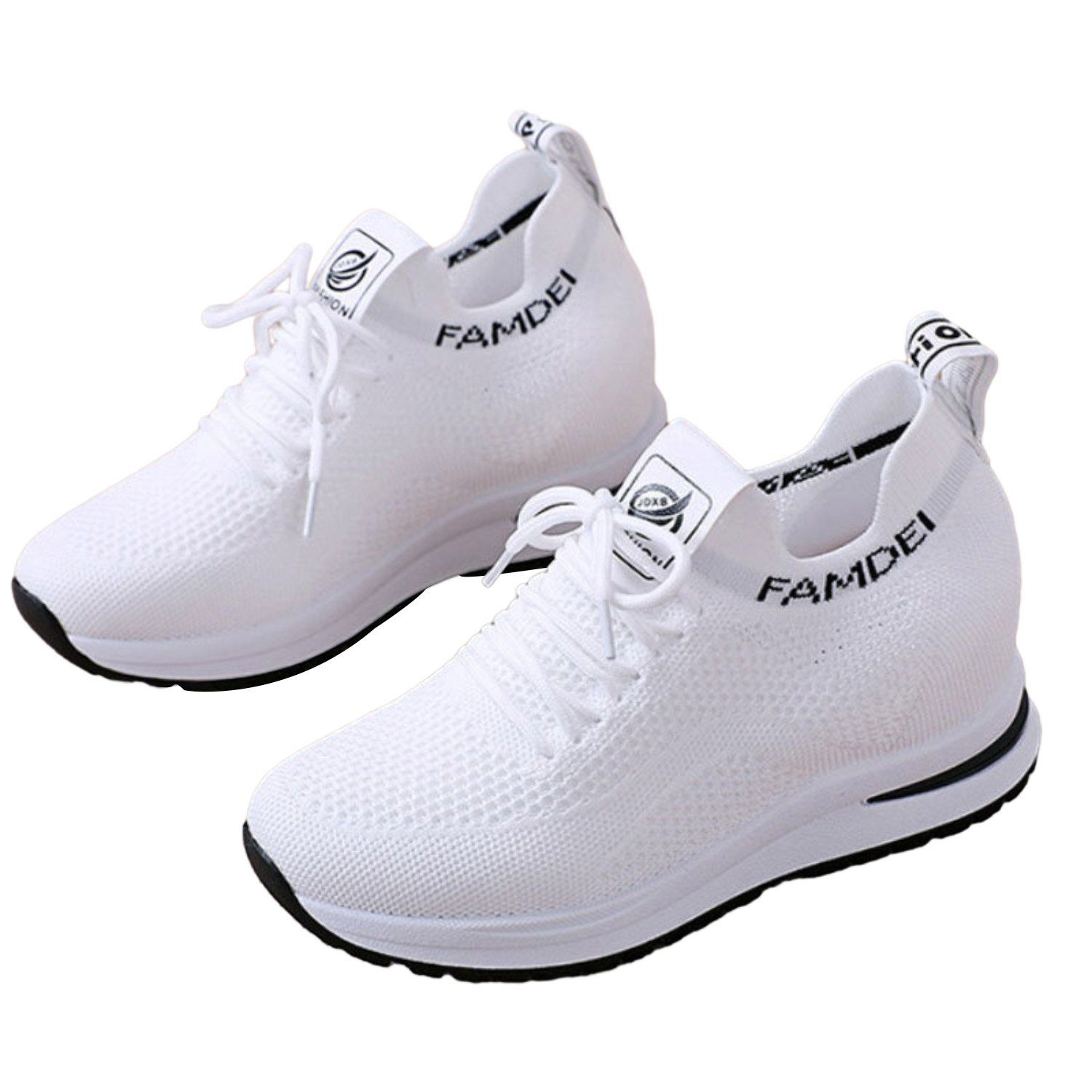 Daisred Damen Laufschuhe Turnschuhe Mesh Sportschuhe Кросівки