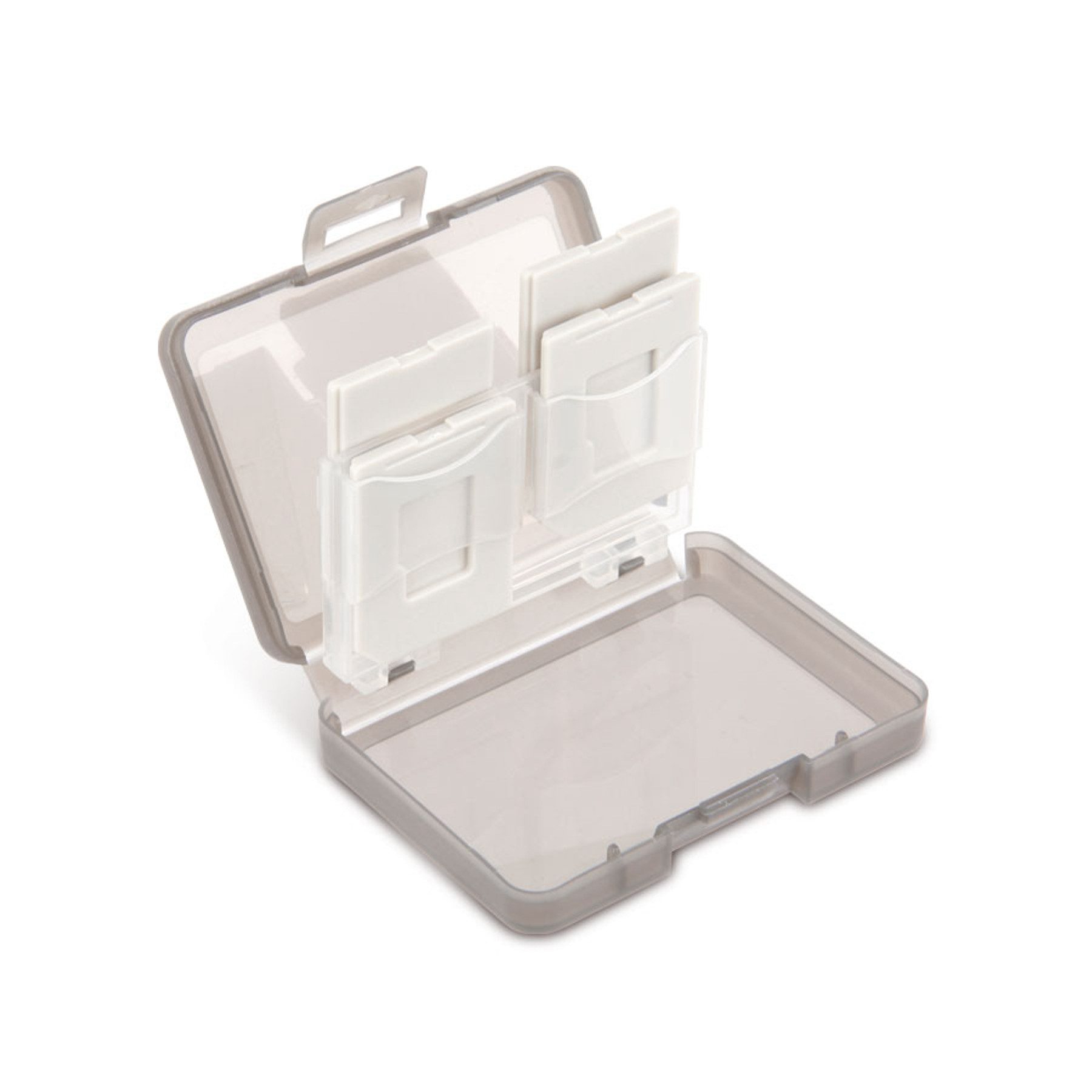 Goobay Kartenetui GOOBAY Speicherkarten-Box fr 4 SD-/microSD-Karten,  Kreditkartenetui