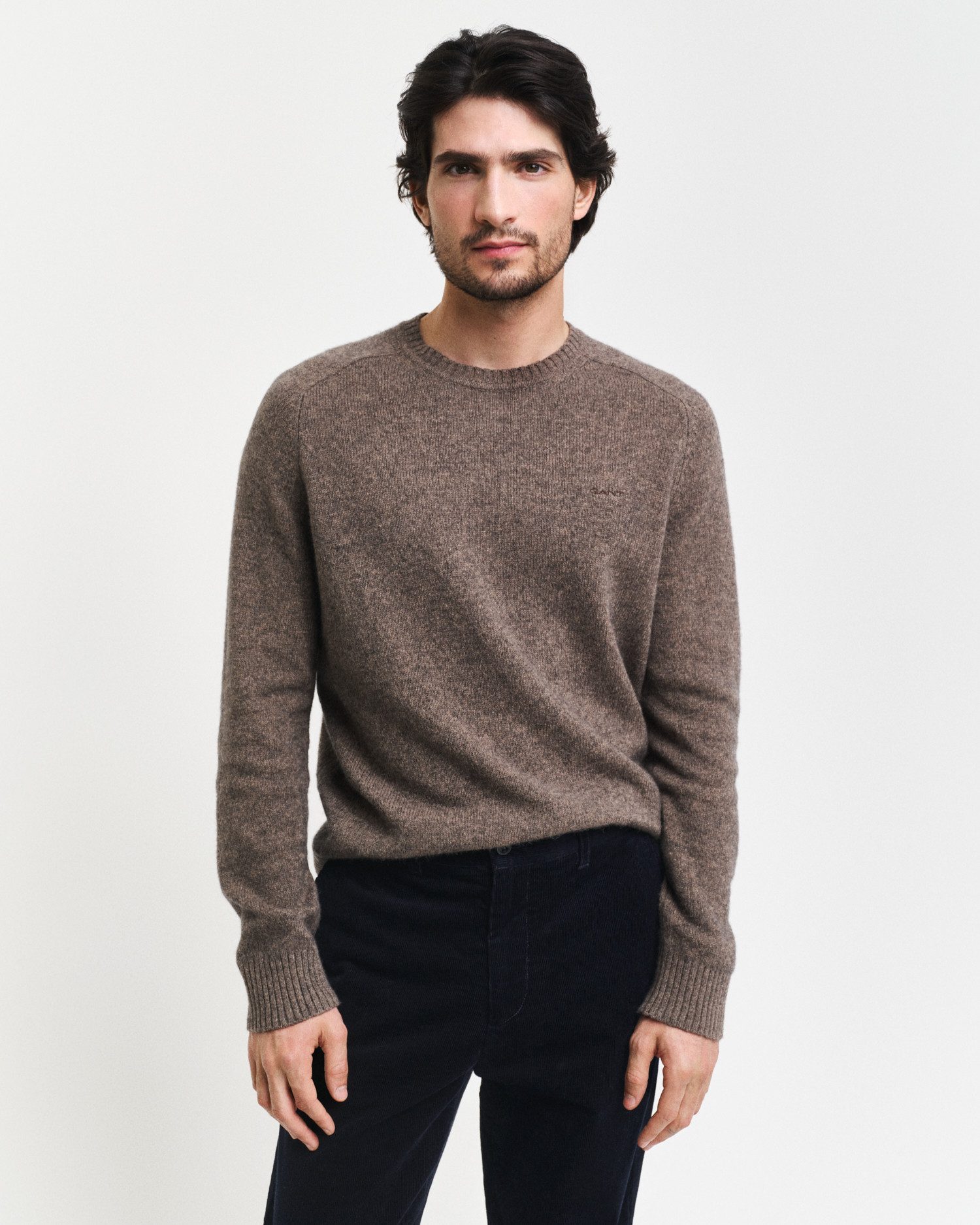 Gant Rundhalspullover WOOL BLEND C-NECK in günstig online kaufen