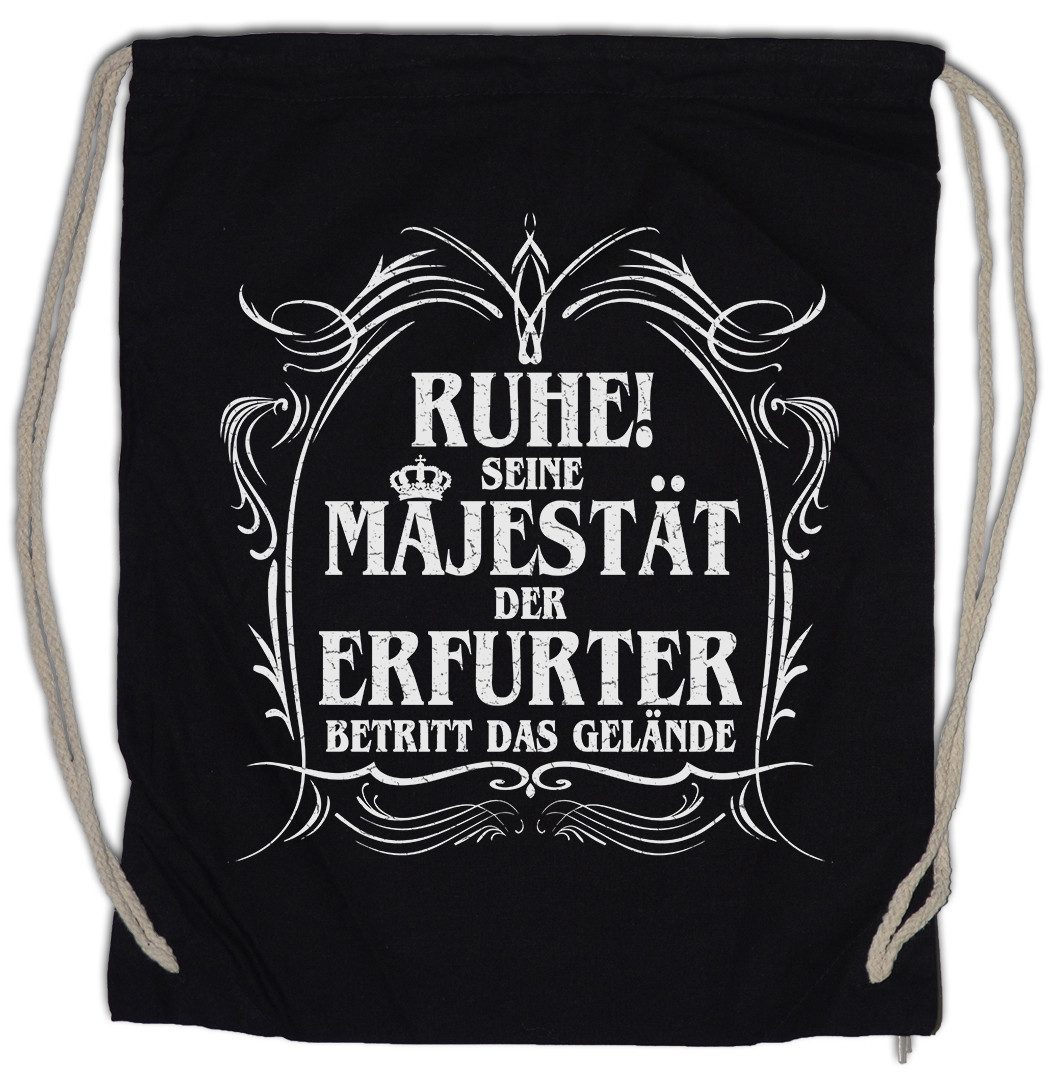 Turnbeutel Seine Majestät Der Erfurter Turnbeutel Ossi Ostalgie Rot Weiß DDR