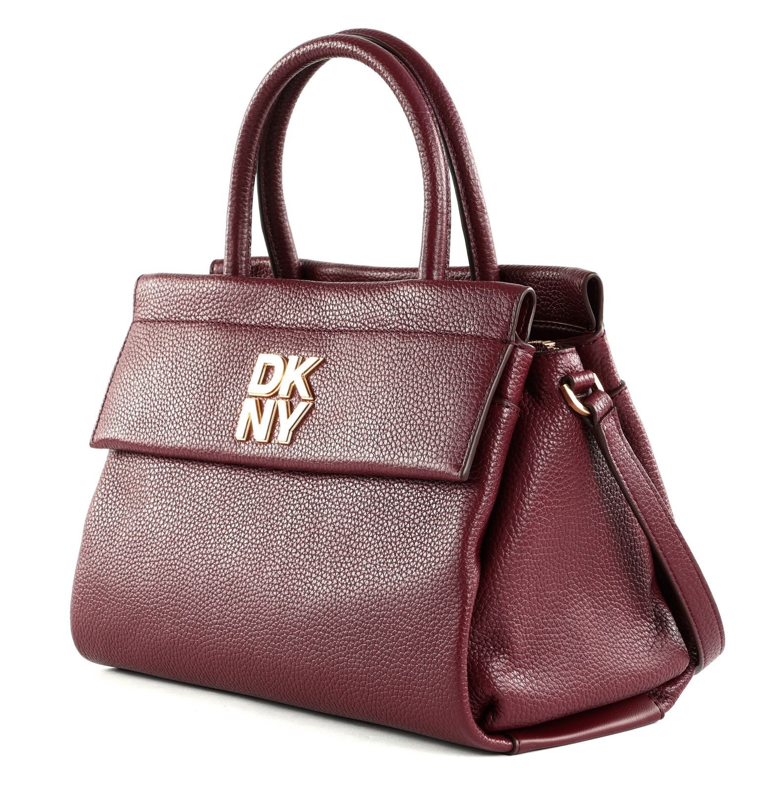 DKNY Handtasche Satchel, aus echtem Rindsleder