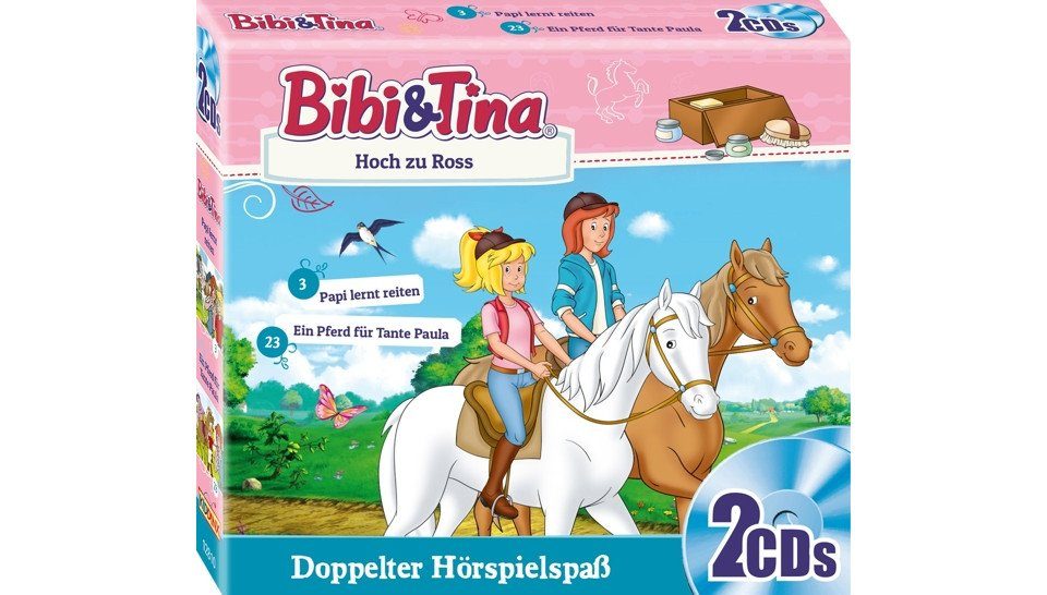 Hörspiel-CD Bibi und Tina - Hoch zu Ross (F.3+23)