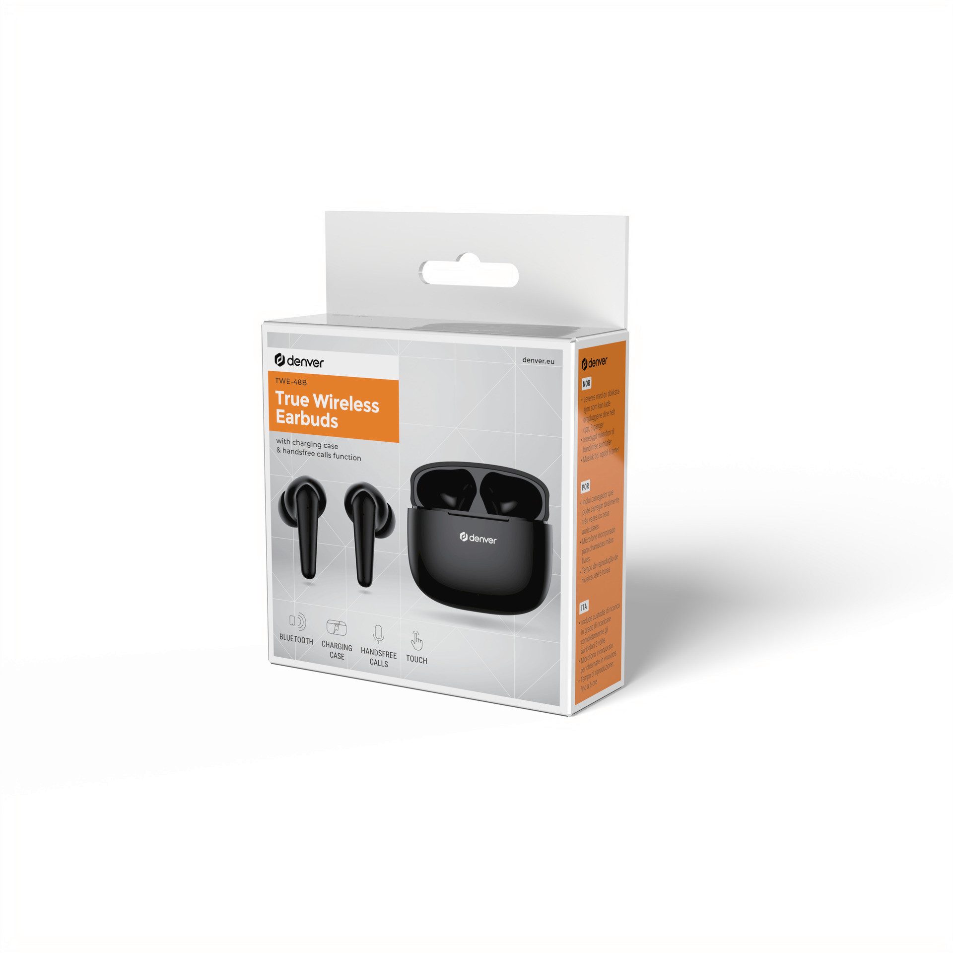 Denver TWE-48 True Wireless Stereo Bluetooth Earphones wireless In-Ear-Kopfhörer